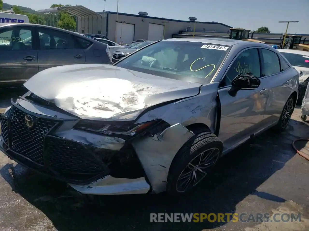 2 Photograph of a damaged car 4T1BZ1FB7KU006267 TOYOTA AVALON 2019