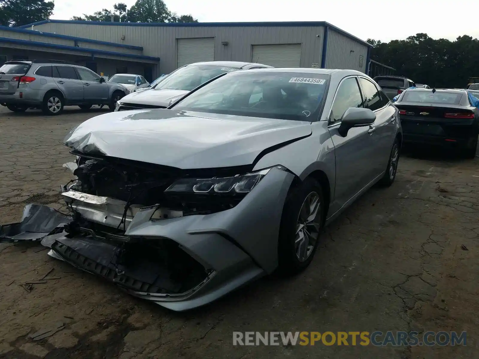 2 Photograph of a damaged car 4T1BZ1FB7KU006494 TOYOTA AVALON 2019