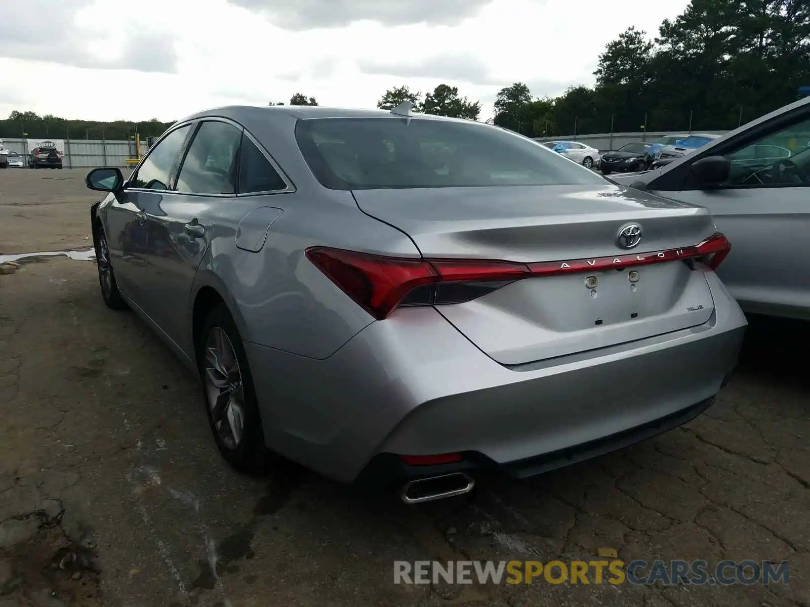 3 Photograph of a damaged car 4T1BZ1FB7KU006494 TOYOTA AVALON 2019