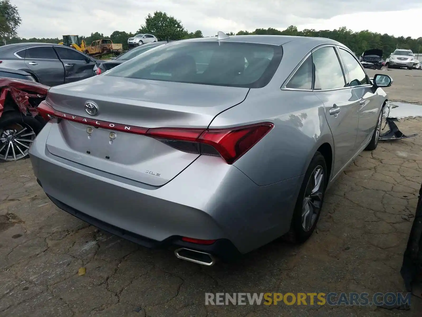 4 Photograph of a damaged car 4T1BZ1FB7KU006494 TOYOTA AVALON 2019