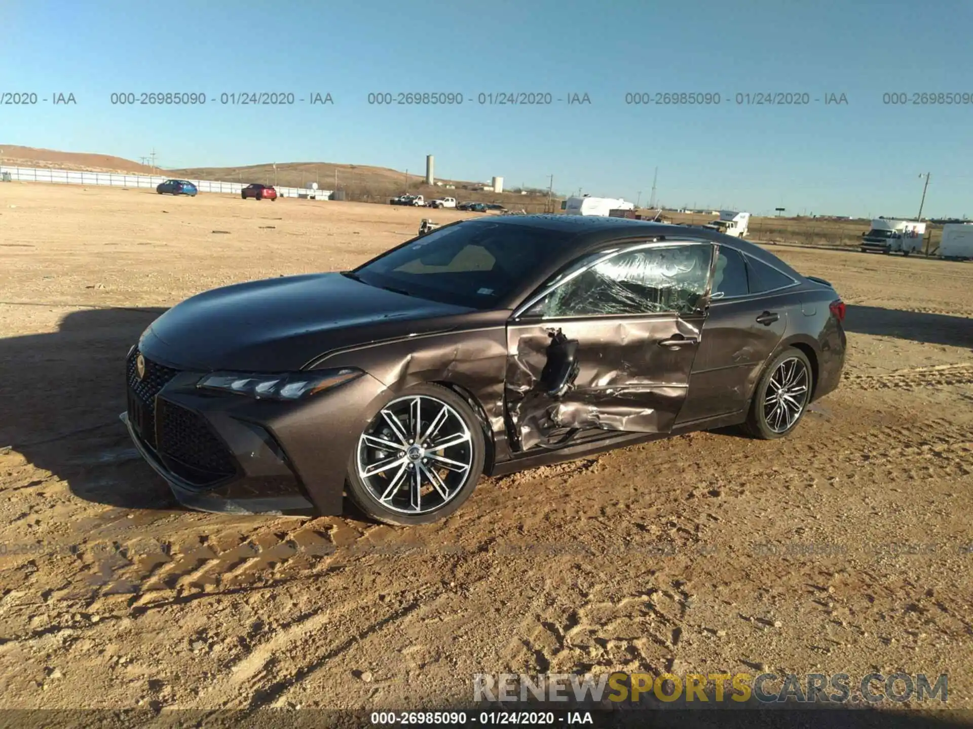 2 Photograph of a damaged car 4T1BZ1FB7KU009878 TOYOTA AVALON 2019