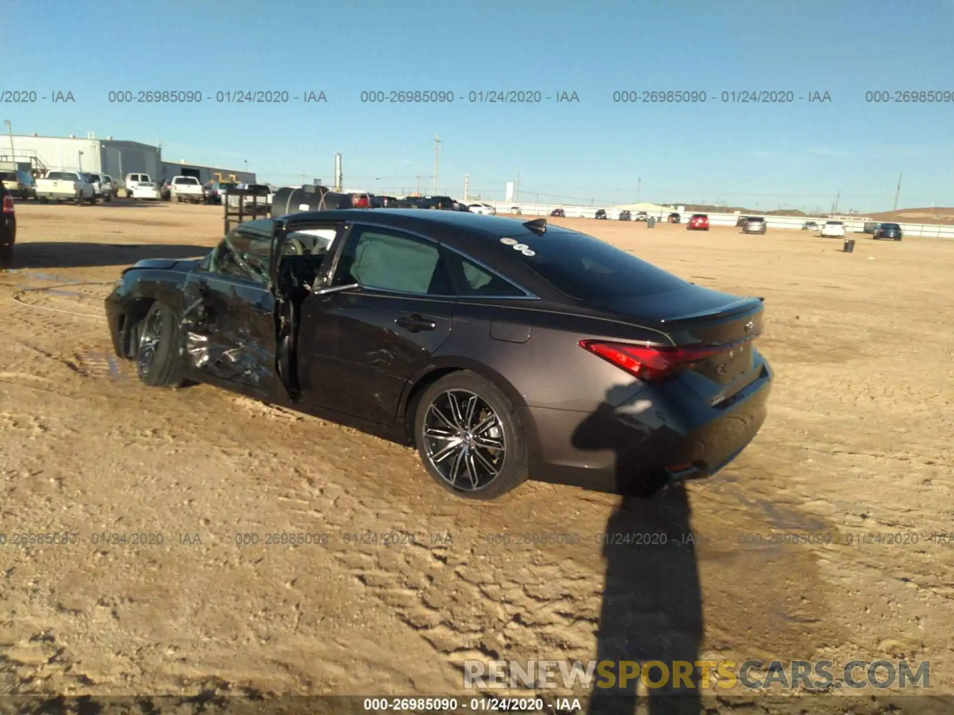 3 Photograph of a damaged car 4T1BZ1FB7KU009878 TOYOTA AVALON 2019