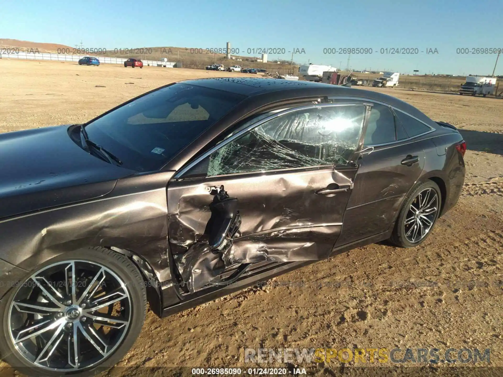 6 Photograph of a damaged car 4T1BZ1FB7KU009878 TOYOTA AVALON 2019