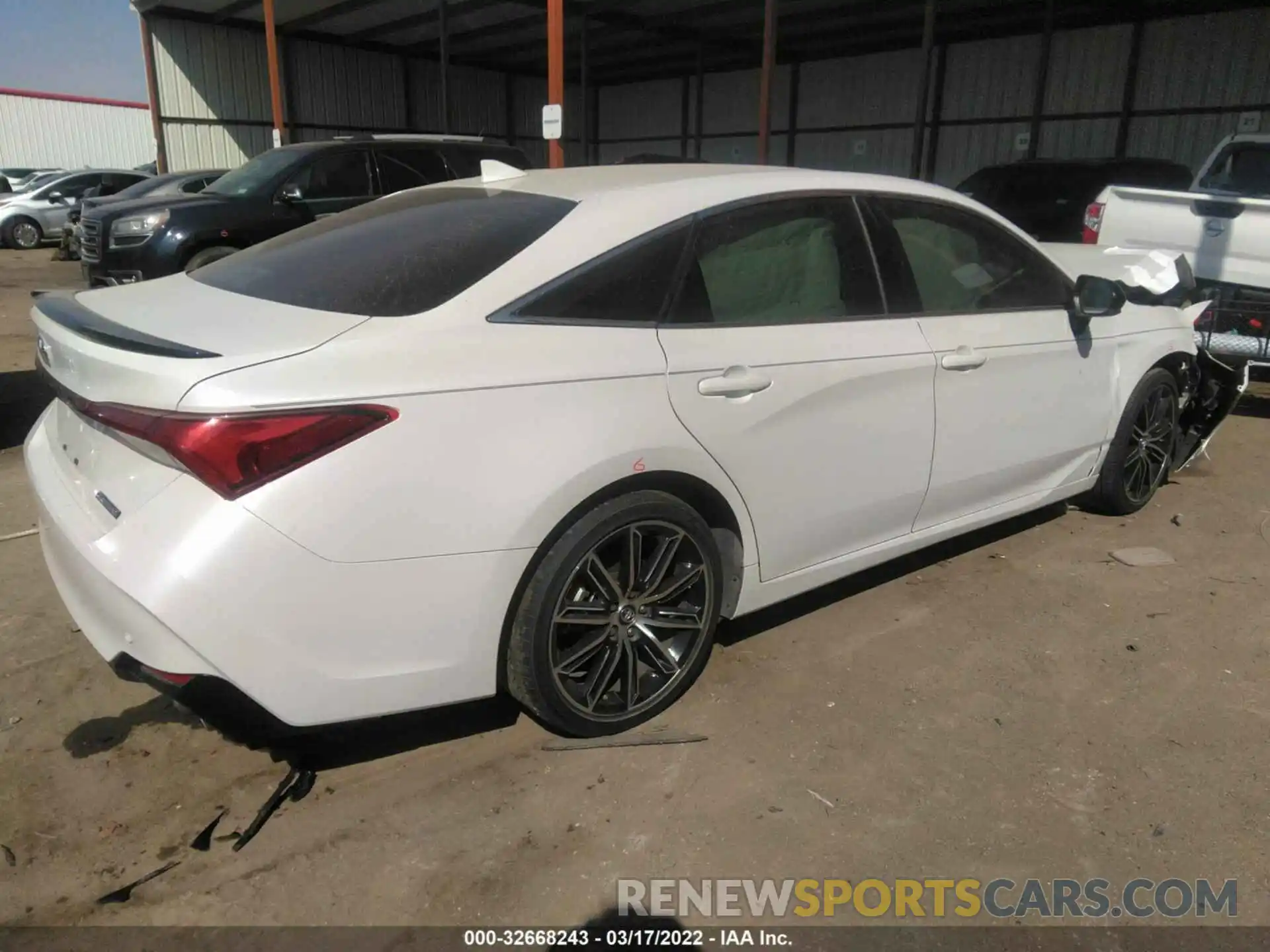 4 Photograph of a damaged car 4T1BZ1FB7KU009881 TOYOTA AVALON 2019