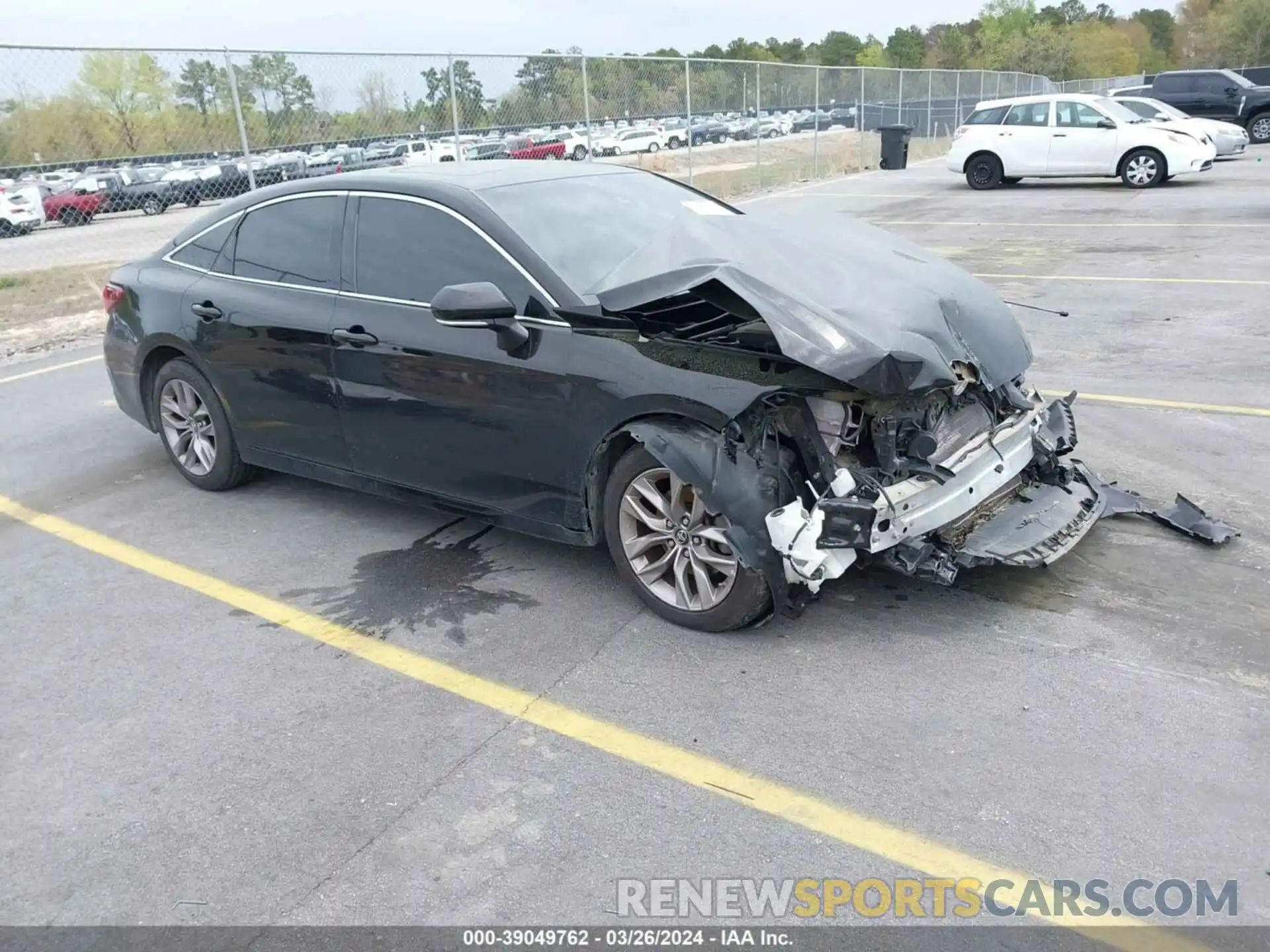 1 Photograph of a damaged car 4T1BZ1FB7KU010108 TOYOTA AVALON 2019