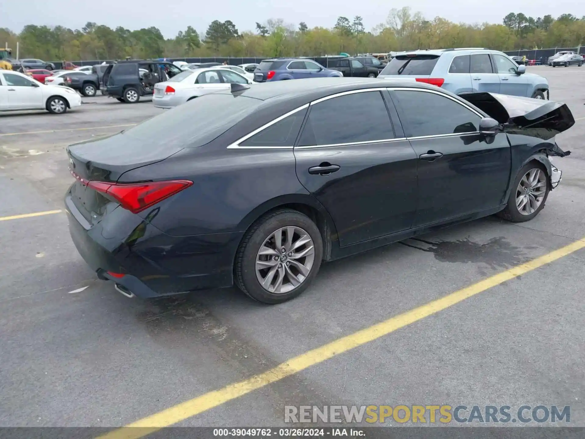 4 Photograph of a damaged car 4T1BZ1FB7KU010108 TOYOTA AVALON 2019