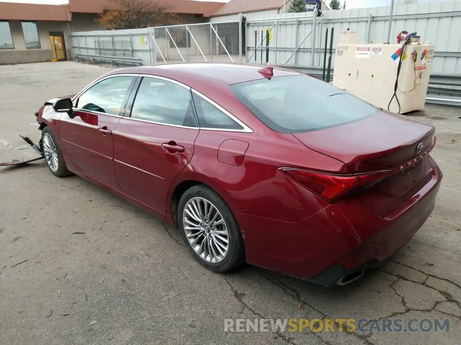 3 Photograph of a damaged car 4T1BZ1FB7KU014580 TOYOTA AVALON 2019