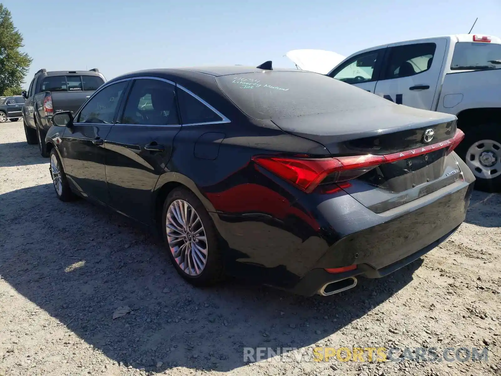 3 Photograph of a damaged car 4T1BZ1FB7KU015051 TOYOTA AVALON 2019