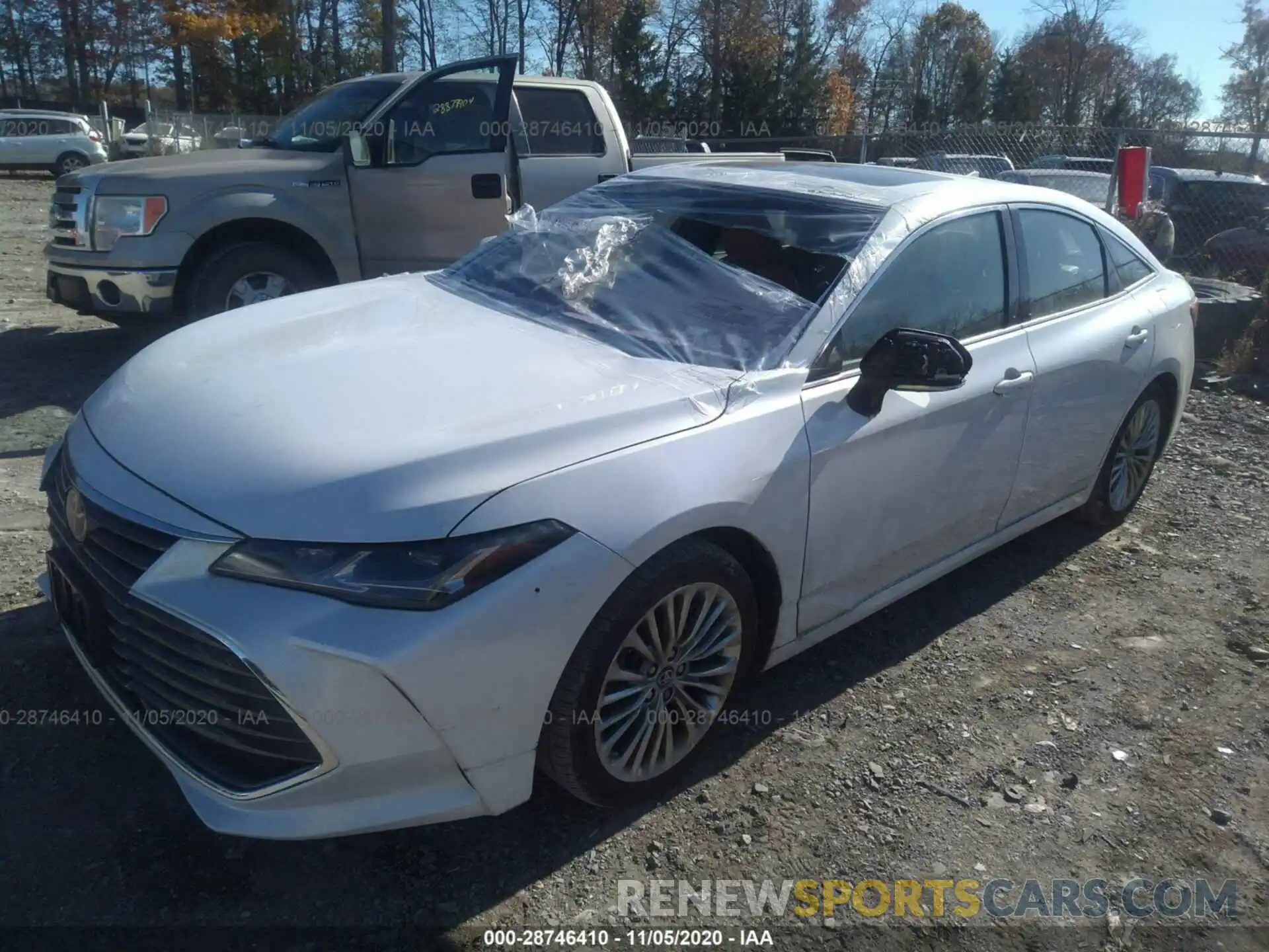 2 Фотография поврежденного автомобиля 4T1BZ1FB7KU015518 TOYOTA AVALON 2019