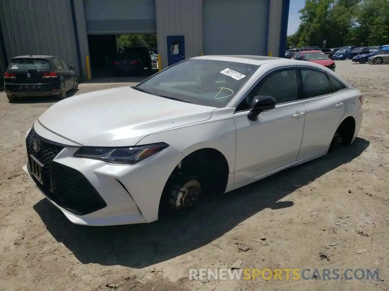 2 Photograph of a damaged car 4T1BZ1FB7KU020668 TOYOTA AVALON 2019