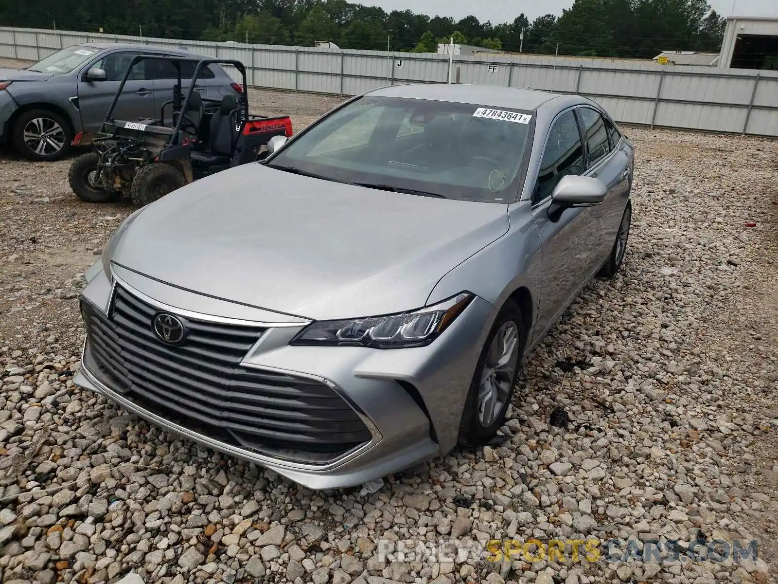 2 Photograph of a damaged car 4T1BZ1FB7KU023716 TOYOTA AVALON 2019