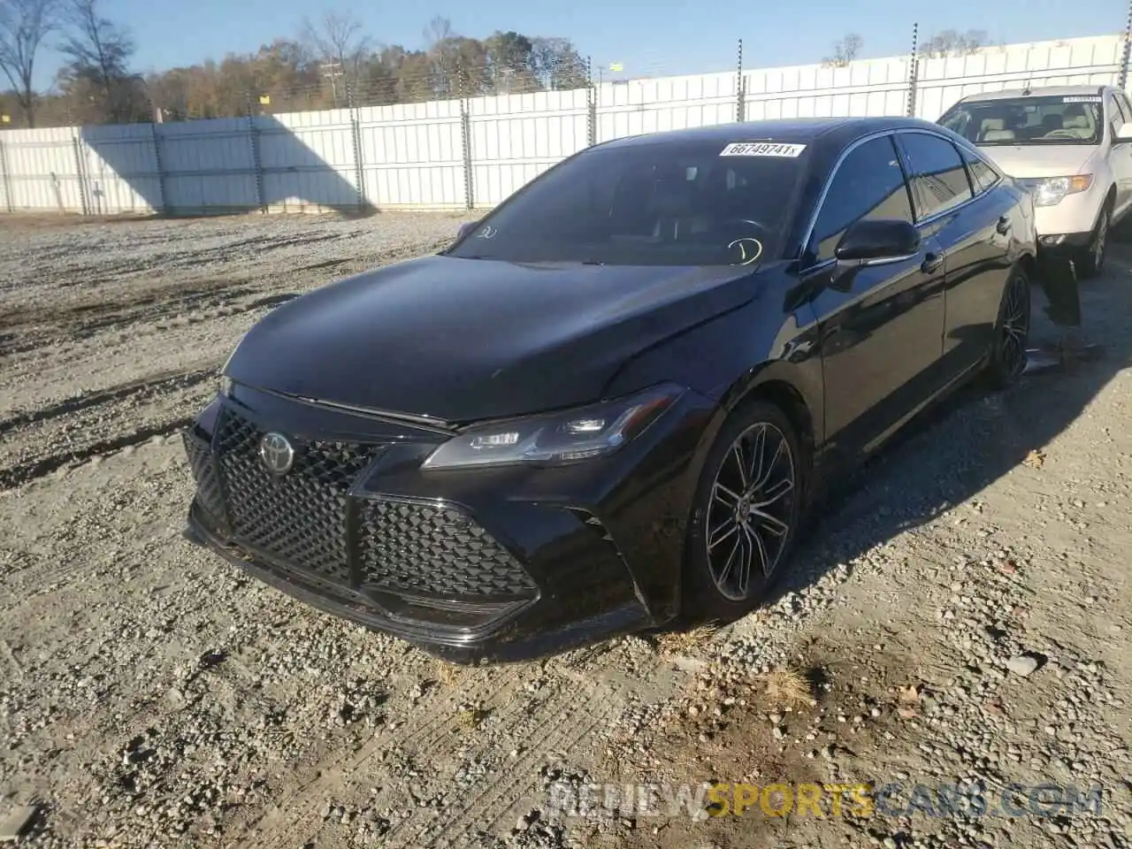 2 Photograph of a damaged car 4T1BZ1FB7KU024123 TOYOTA AVALON 2019