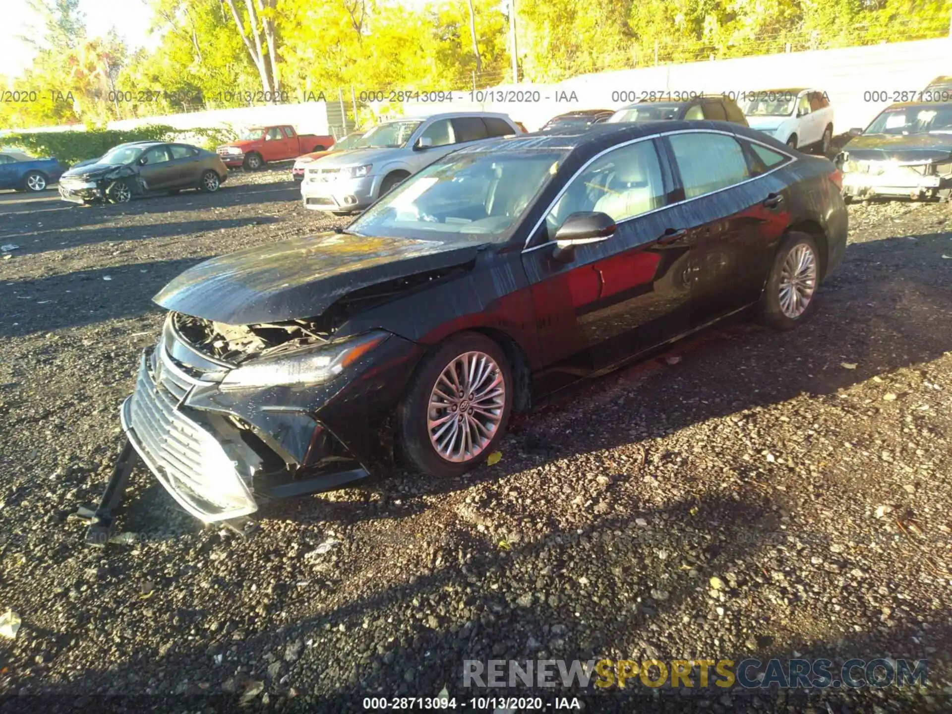 2 Photograph of a damaged car 4T1BZ1FB7KU027166 TOYOTA AVALON 2019