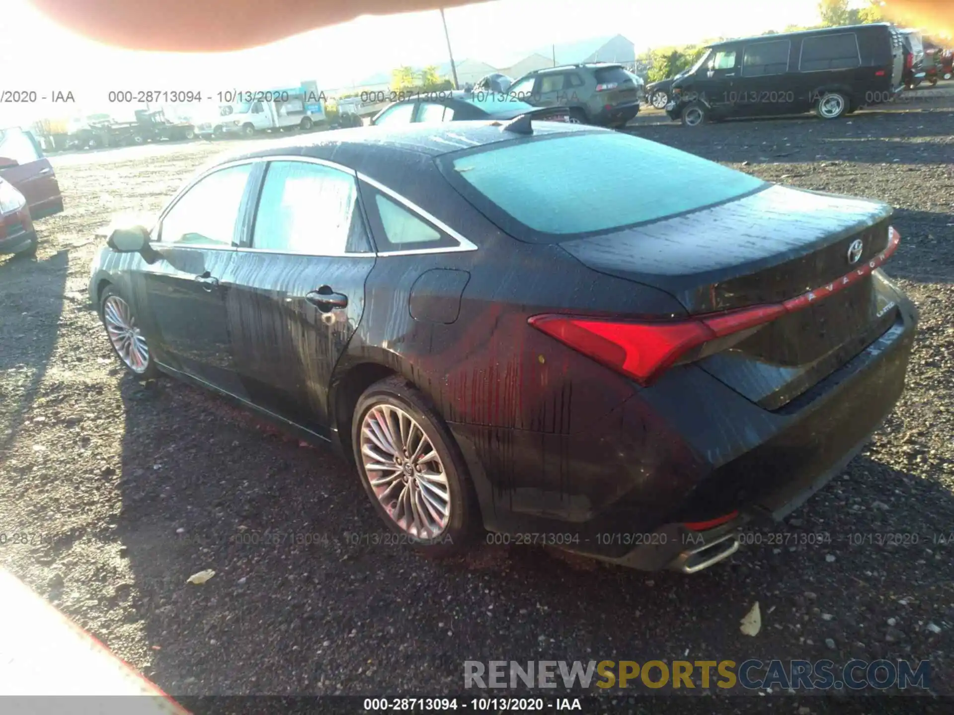 3 Photograph of a damaged car 4T1BZ1FB7KU027166 TOYOTA AVALON 2019