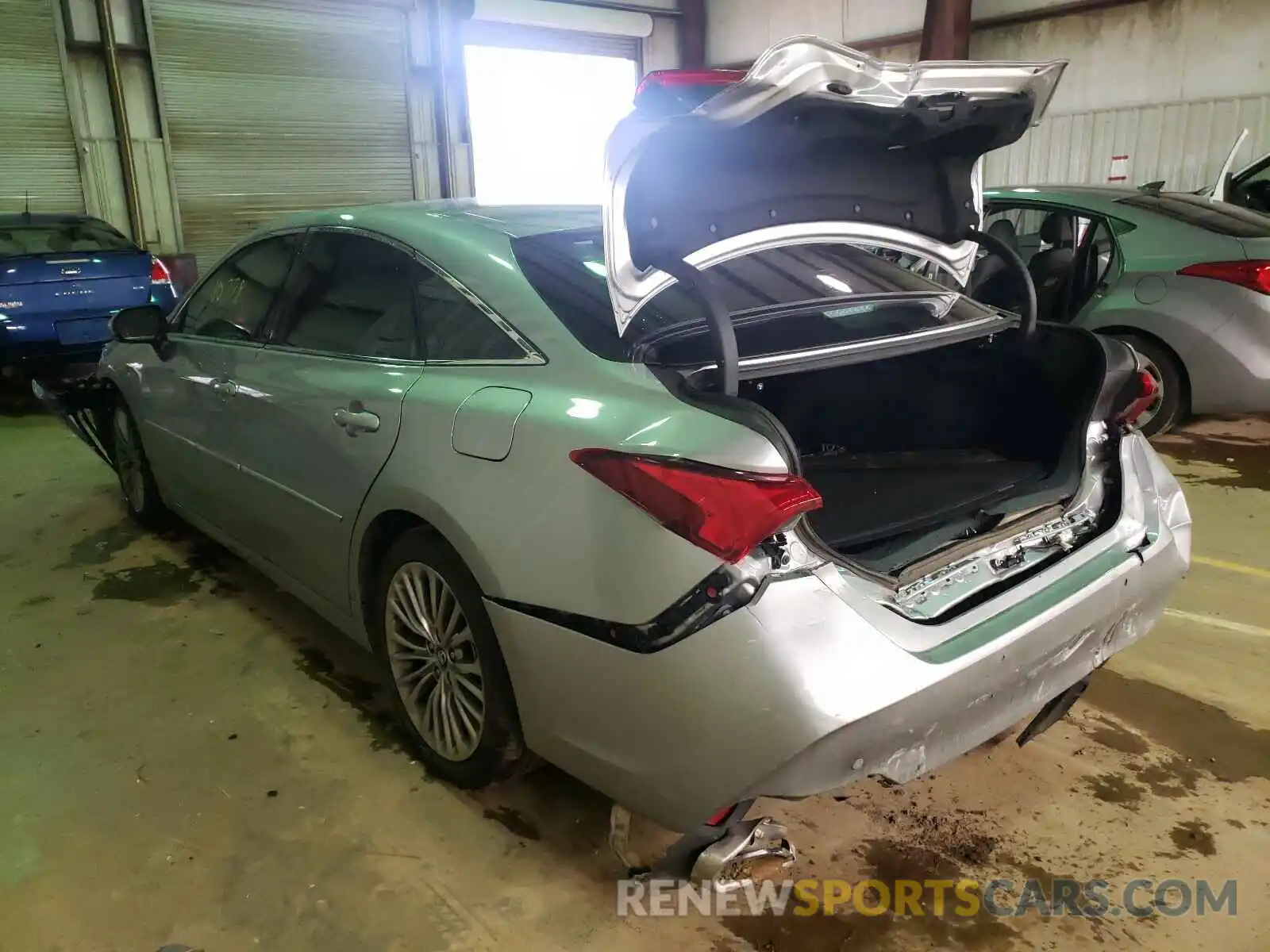 3 Photograph of a damaged car 4T1BZ1FB7KU027863 TOYOTA AVALON 2019