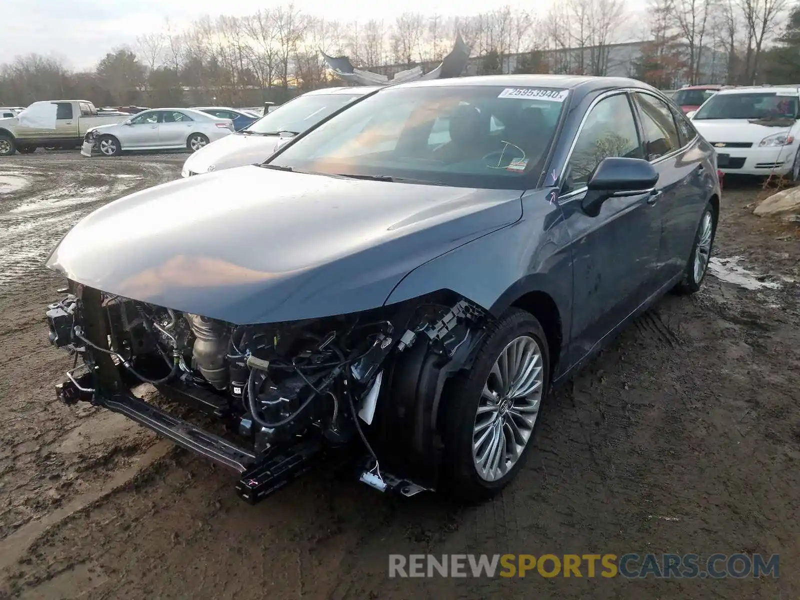 2 Photograph of a damaged car 4T1BZ1FB7KU028916 TOYOTA AVALON 2019