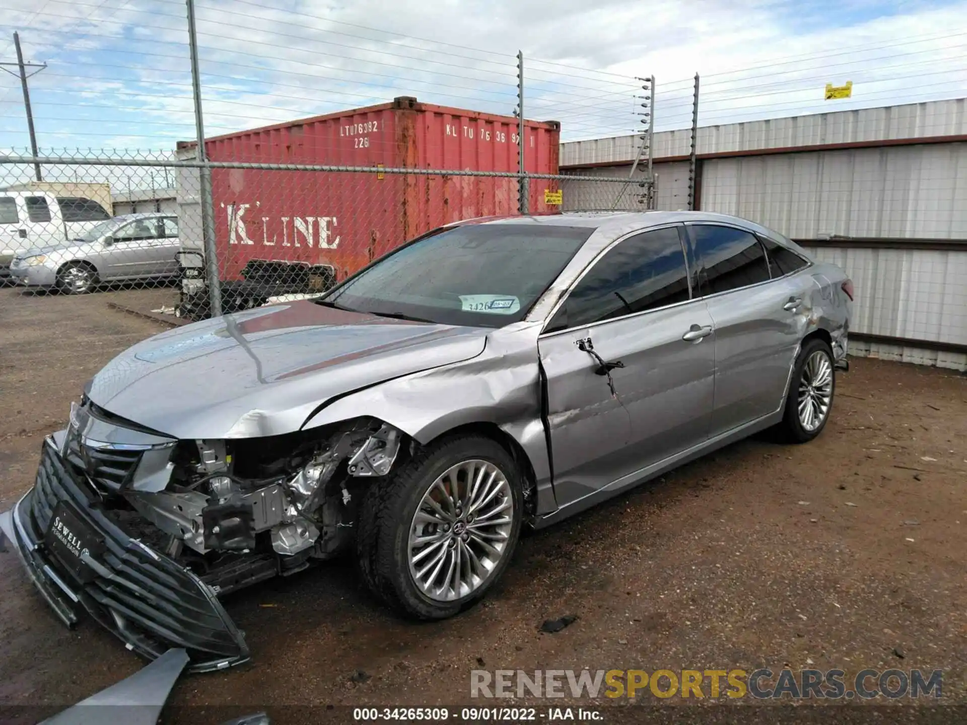 6 Photograph of a damaged car 4T1BZ1FB7KU029662 TOYOTA AVALON 2019