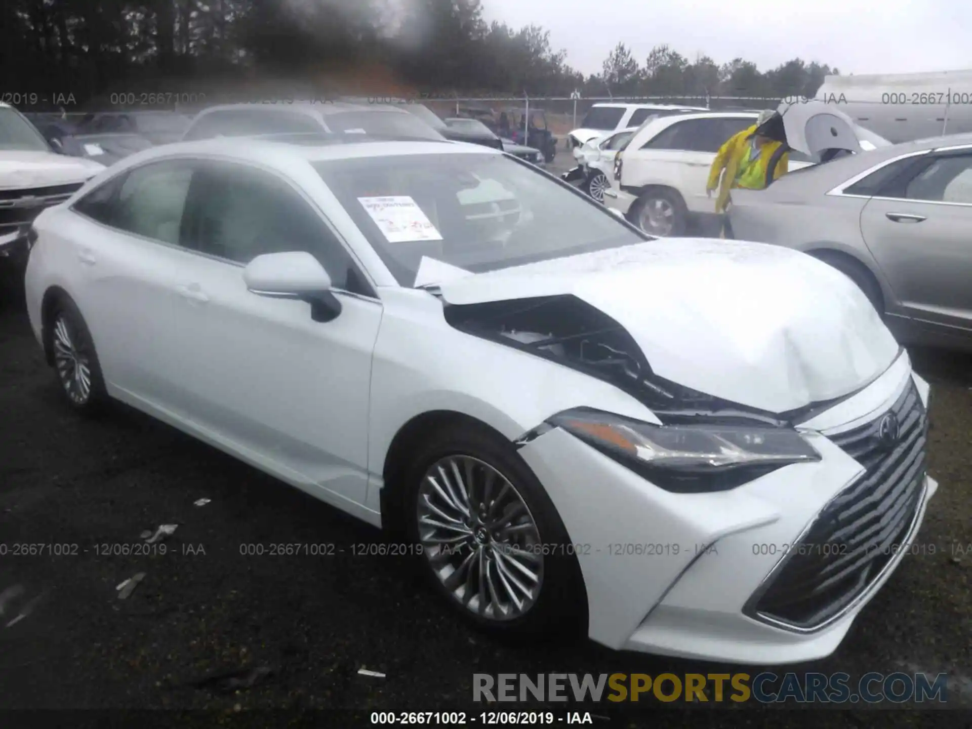 1 Photograph of a damaged car 4T1BZ1FB7KU033906 TOYOTA AVALON 2019