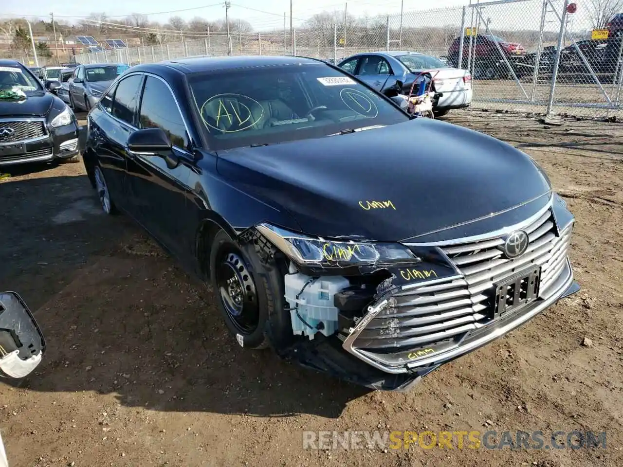 9 Фотография поврежденного автомобиля 4T1BZ1FB8KU006813 TOYOTA AVALON 2019