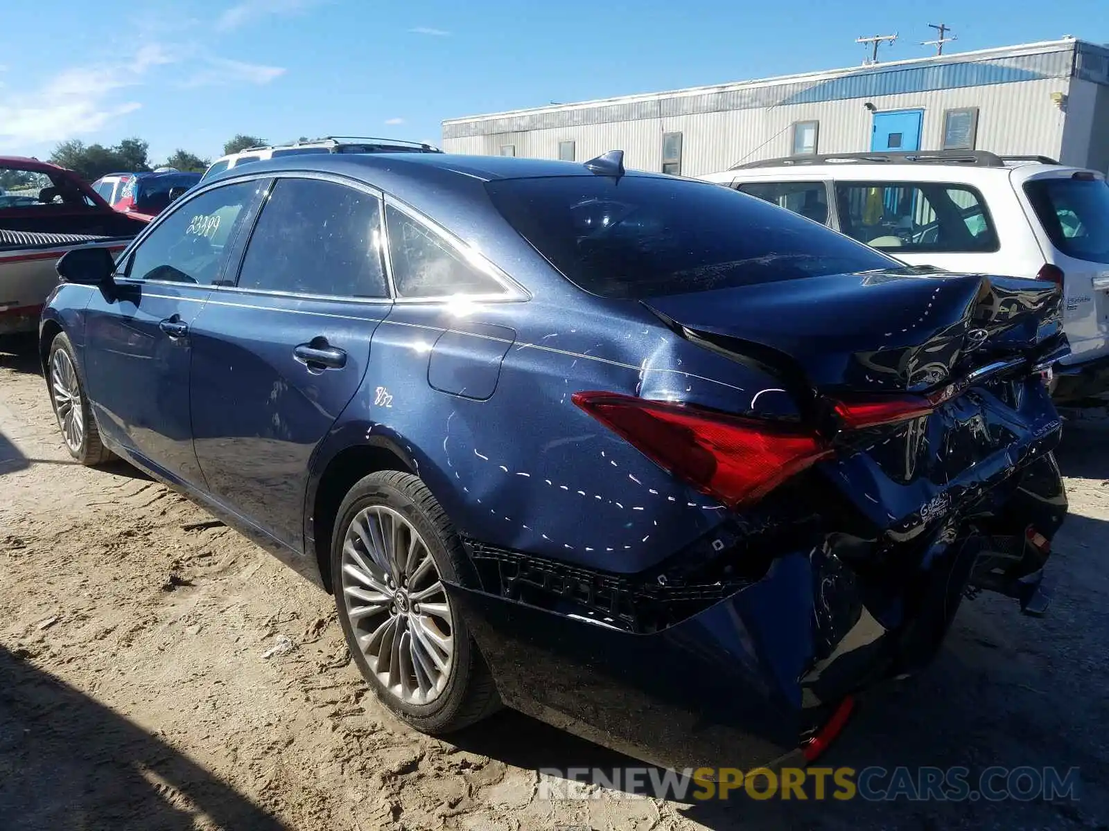 3 Photograph of a damaged car 4T1BZ1FB8KU010554 TOYOTA AVALON 2019