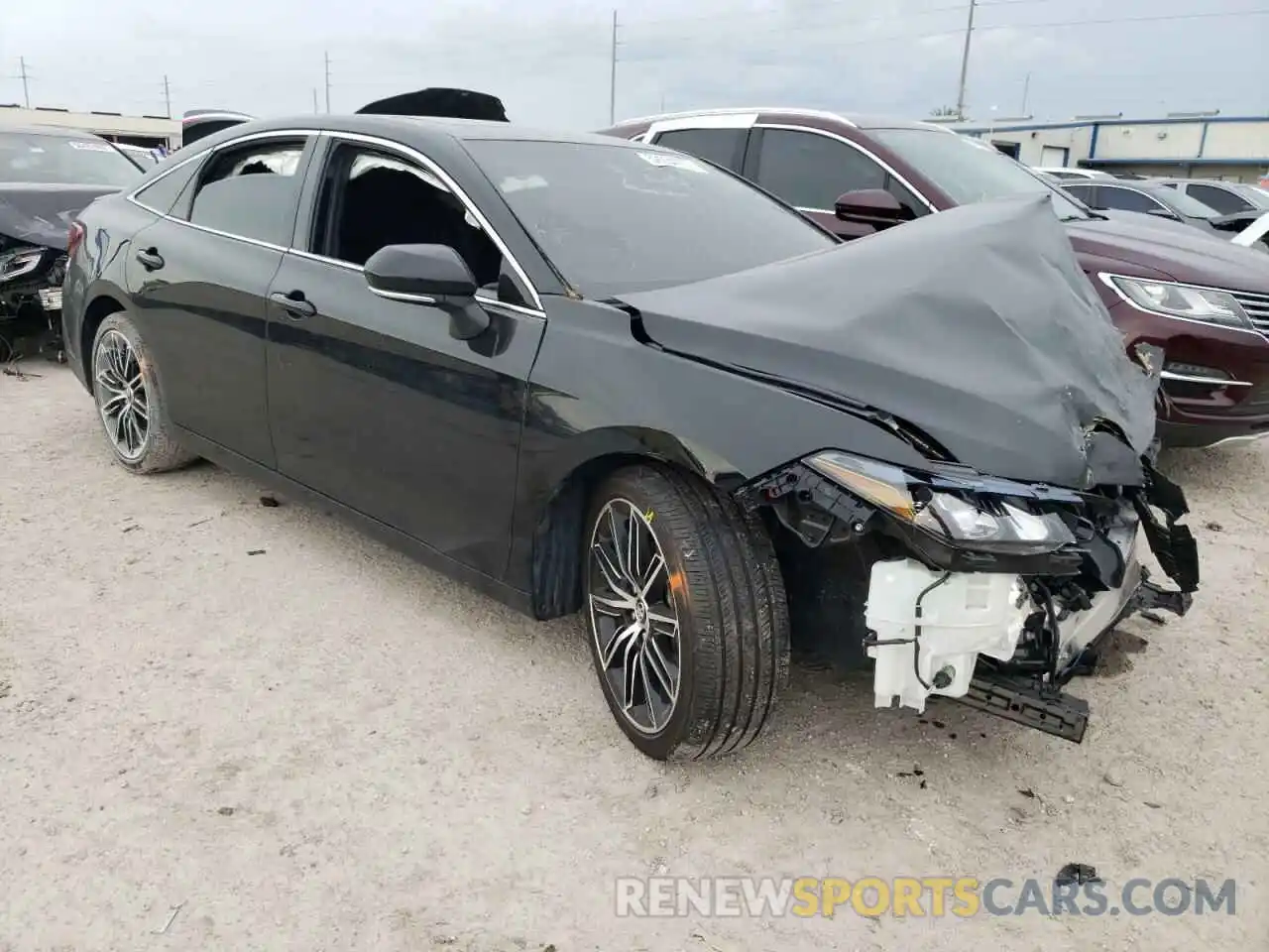 1 Photograph of a damaged car 4T1BZ1FB8KU012112 TOYOTA AVALON 2019