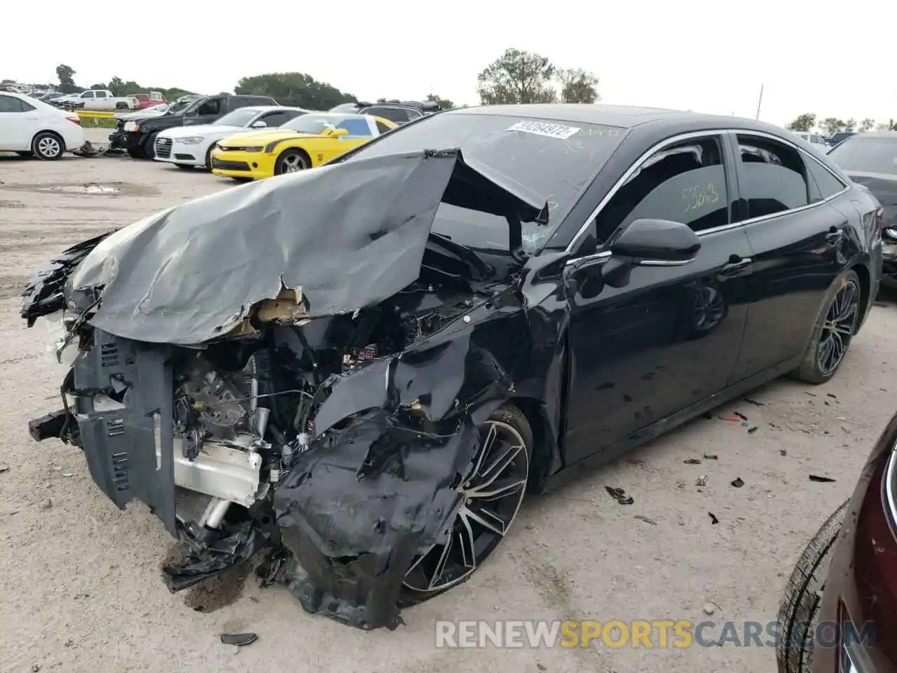 2 Photograph of a damaged car 4T1BZ1FB8KU012112 TOYOTA AVALON 2019