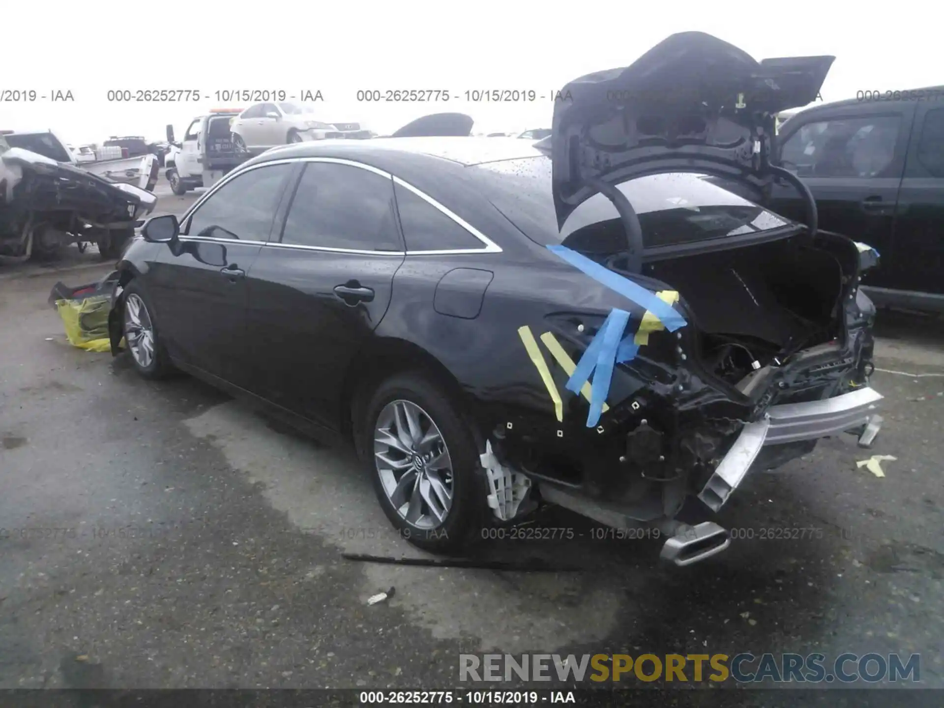 3 Photograph of a damaged car 4T1BZ1FB8KU014877 TOYOTA AVALON 2019