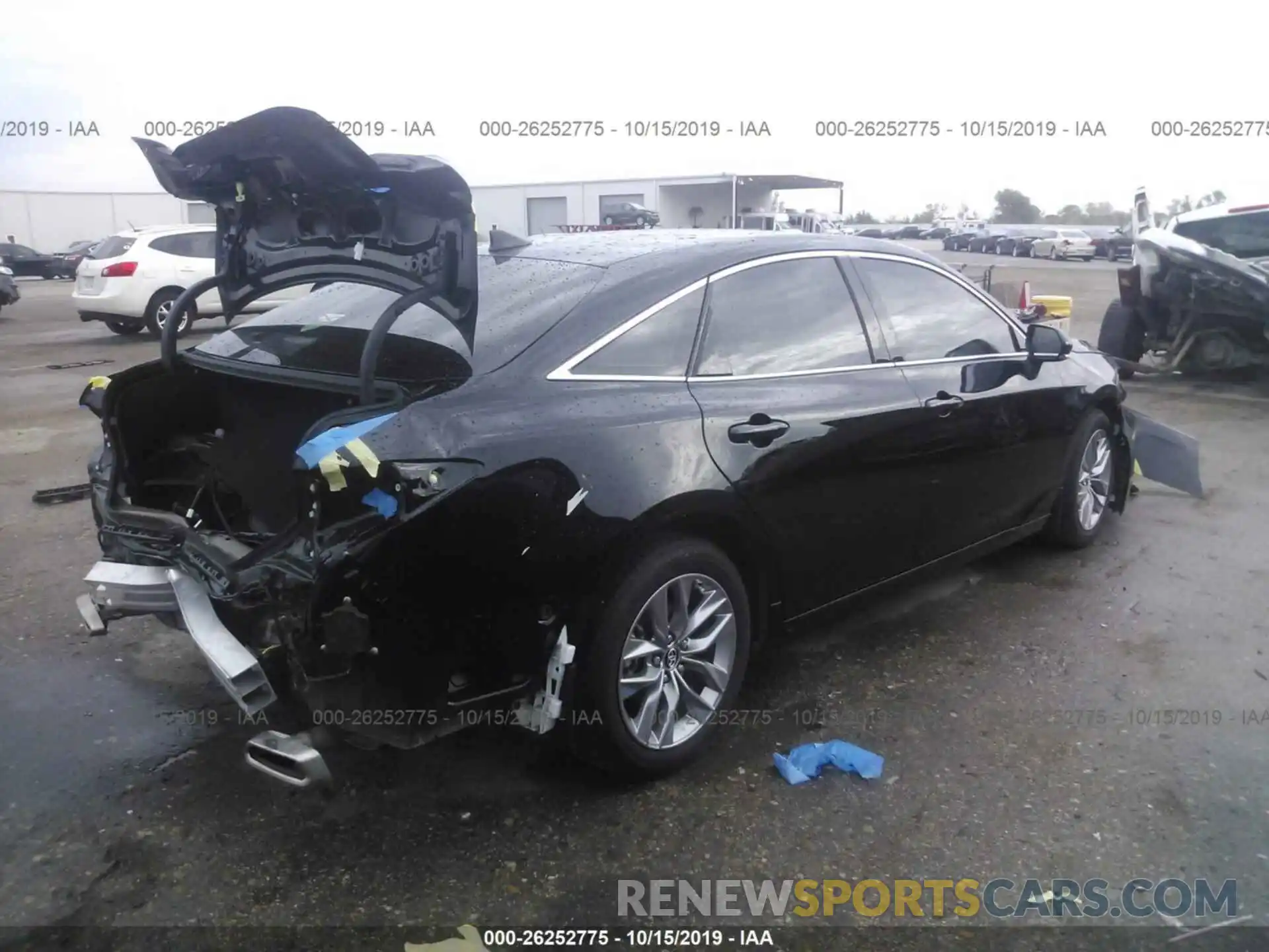 4 Фотография поврежденного автомобиля 4T1BZ1FB8KU014877 TOYOTA AVALON 2019