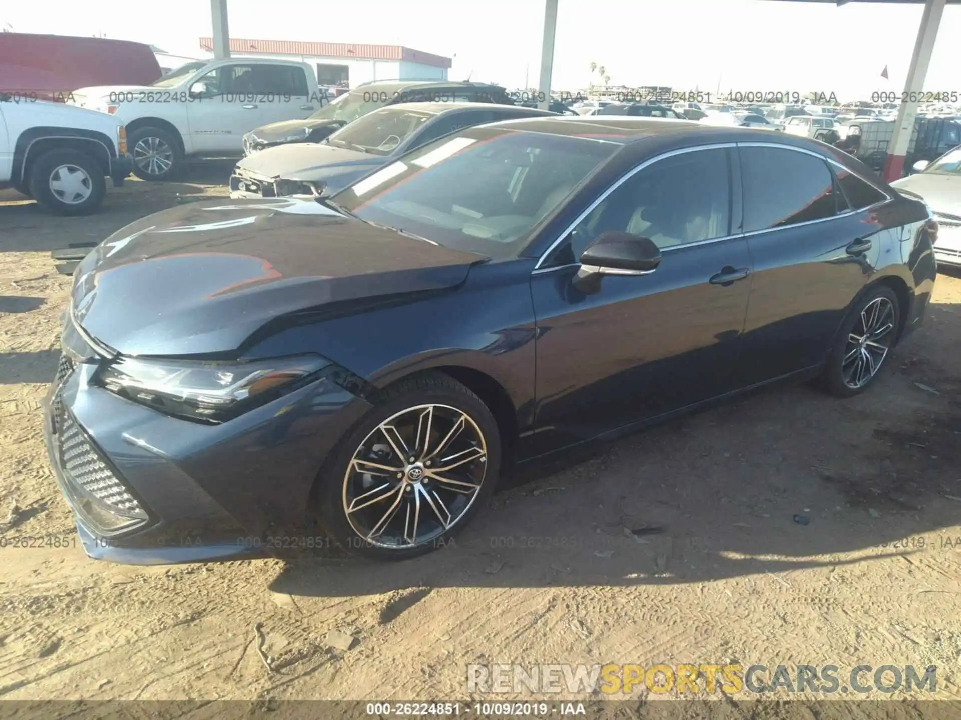 2 Photograph of a damaged car 4T1BZ1FB8KU024471 TOYOTA AVALON 2019