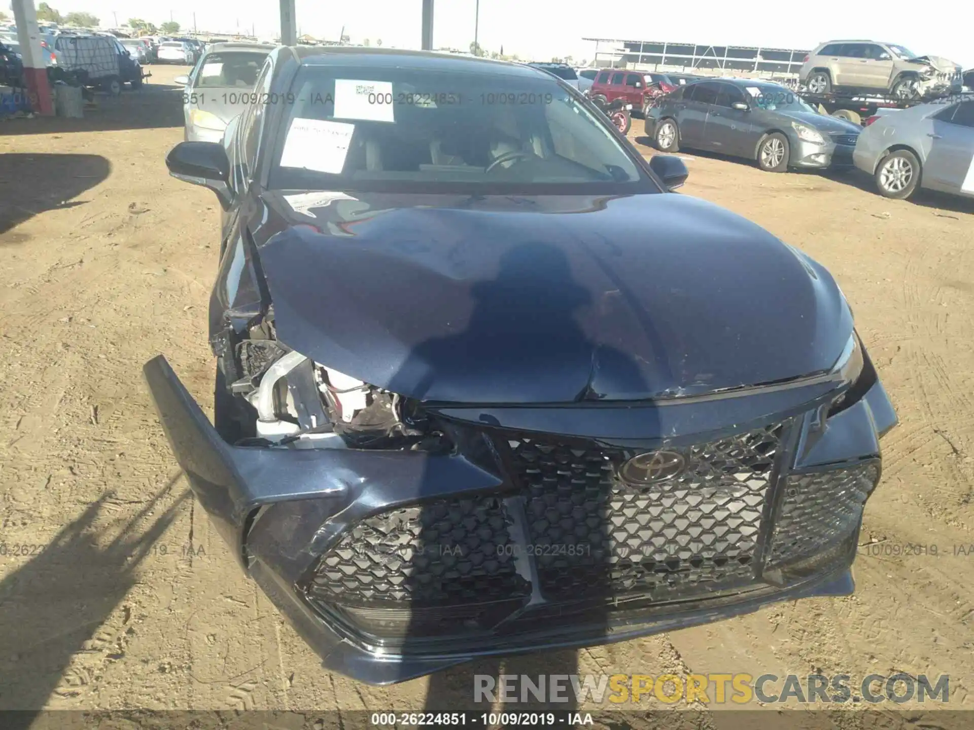 6 Photograph of a damaged car 4T1BZ1FB8KU024471 TOYOTA AVALON 2019