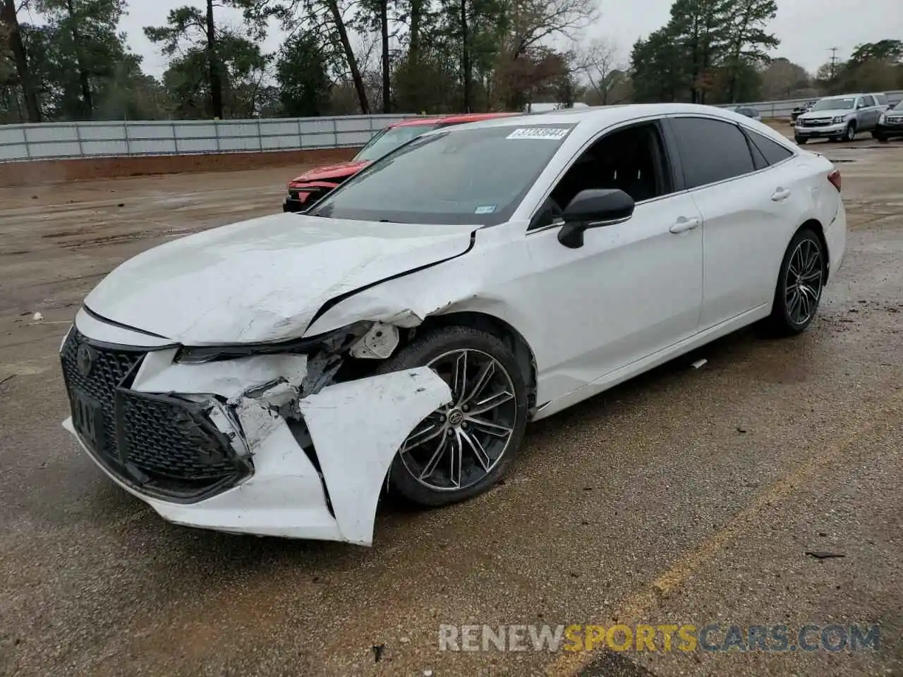 1 Photograph of a damaged car 4T1BZ1FB8KU034885 TOYOTA AVALON 2019