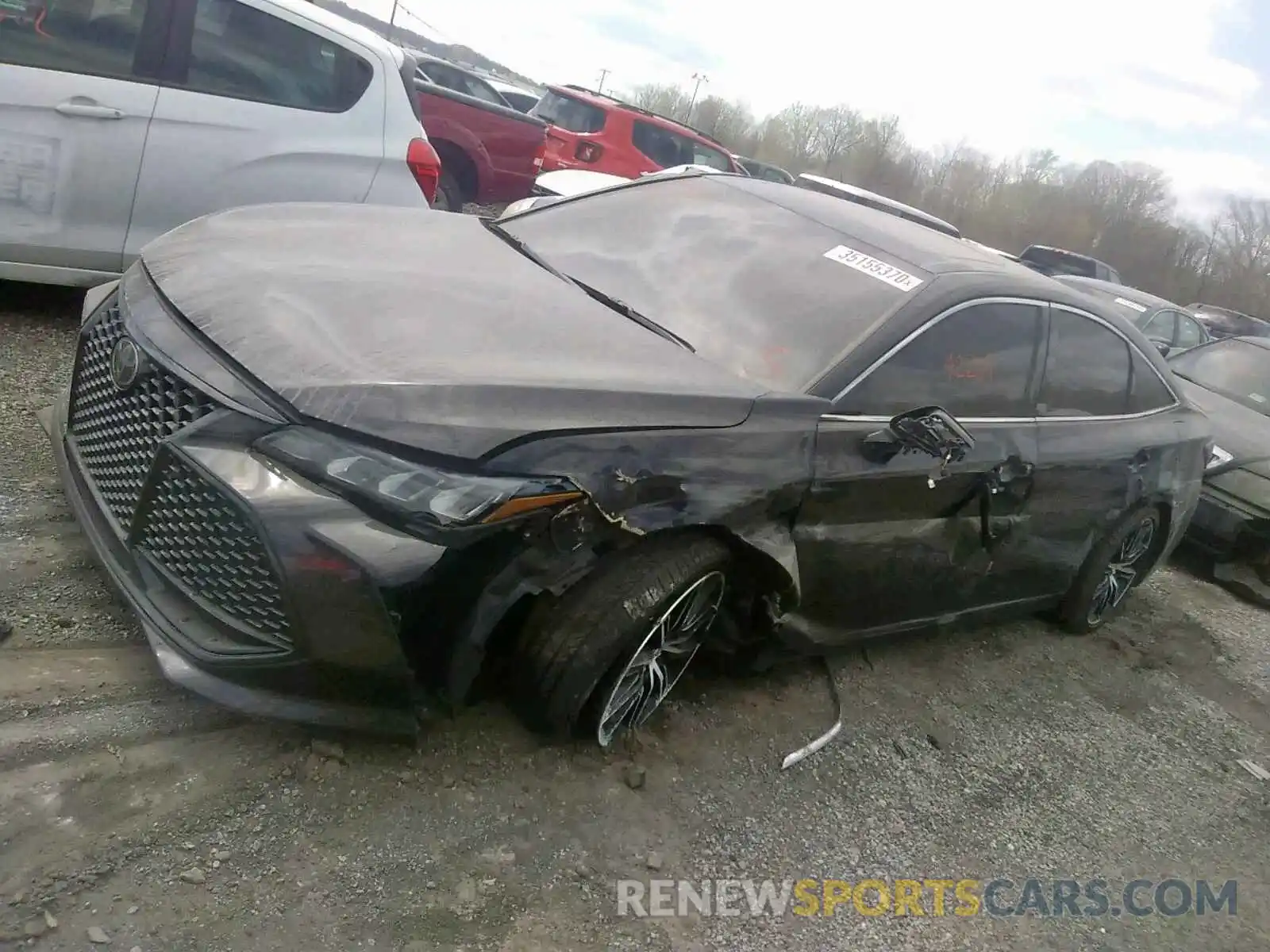 2 Photograph of a damaged car 4T1BZ1FB9KU003516 TOYOTA AVALON 2019