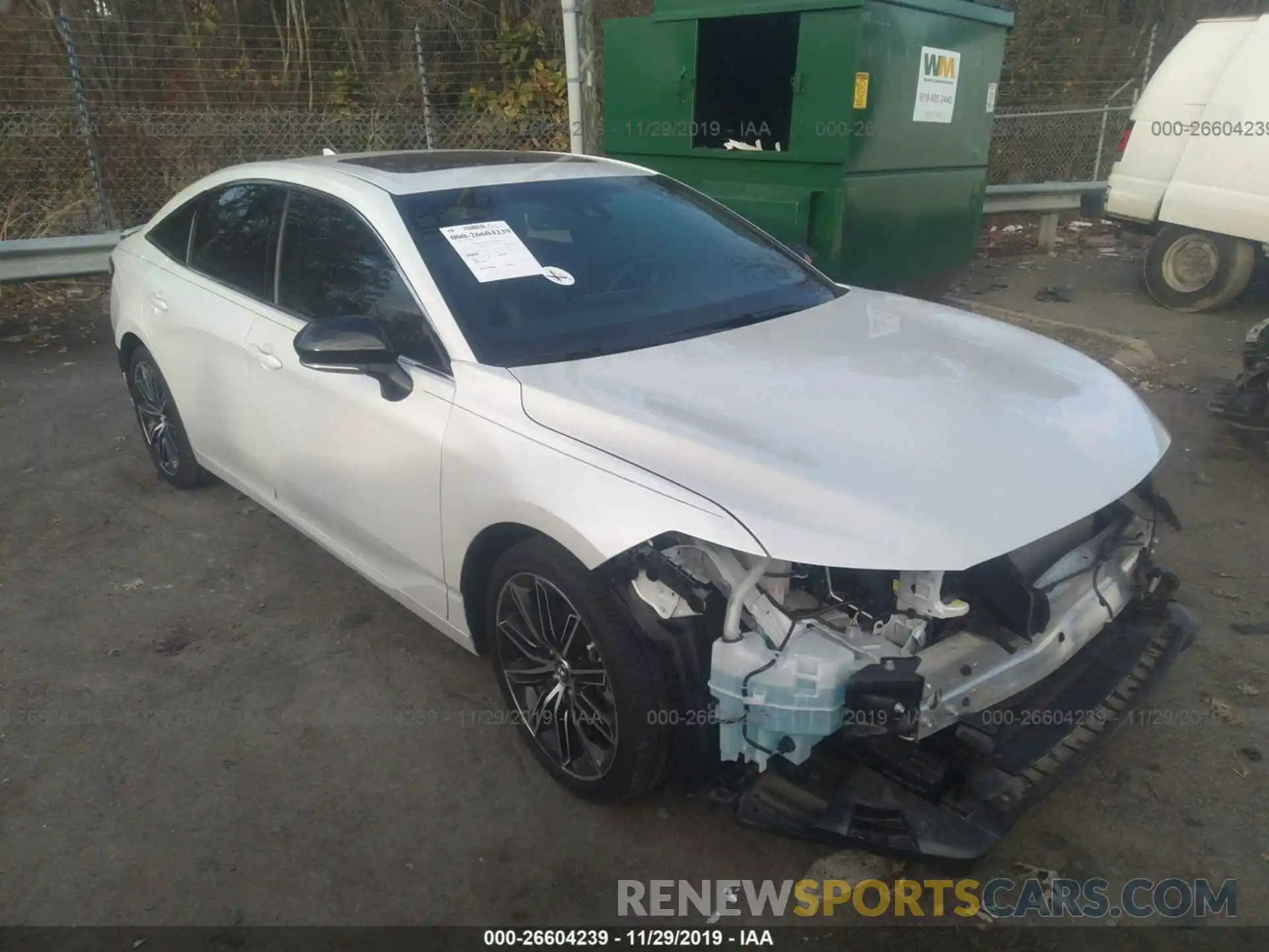 1 Photograph of a damaged car 4T1BZ1FB9KU004231 TOYOTA AVALON 2019