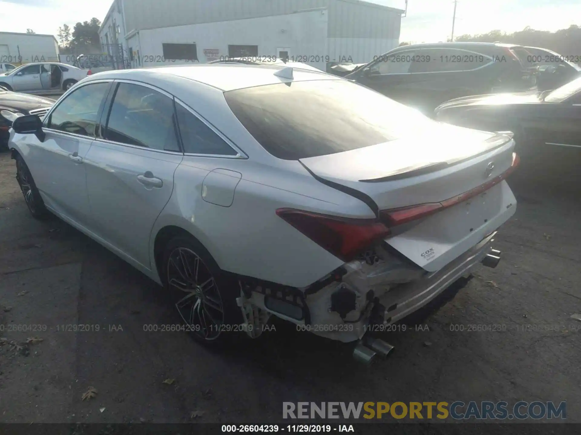 3 Photograph of a damaged car 4T1BZ1FB9KU004231 TOYOTA AVALON 2019