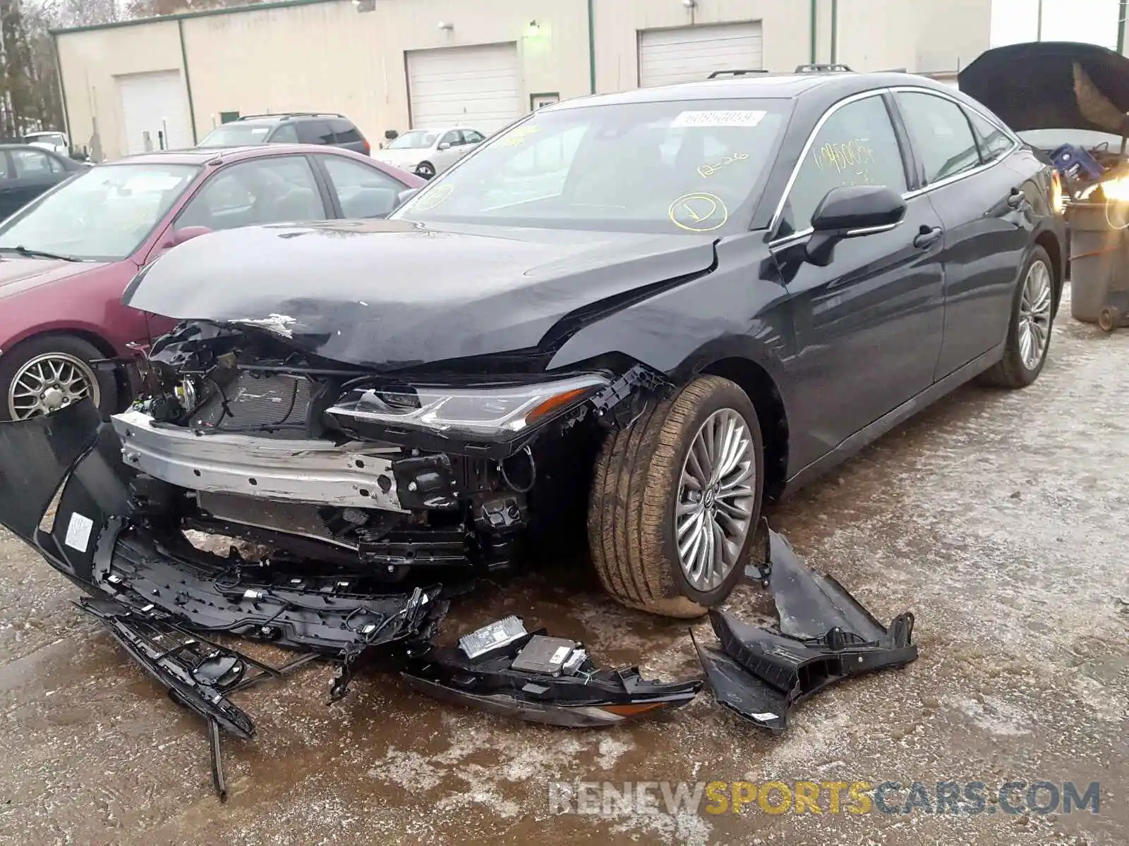 2 Photograph of a damaged car 4T1BZ1FB9KU005220 TOYOTA AVALON 2019