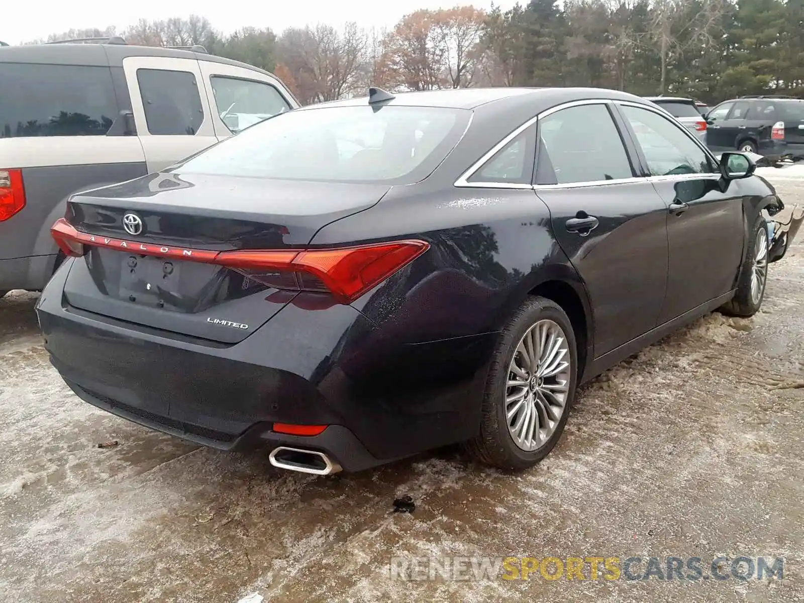 4 Фотография поврежденного автомобиля 4T1BZ1FB9KU005220 TOYOTA AVALON 2019