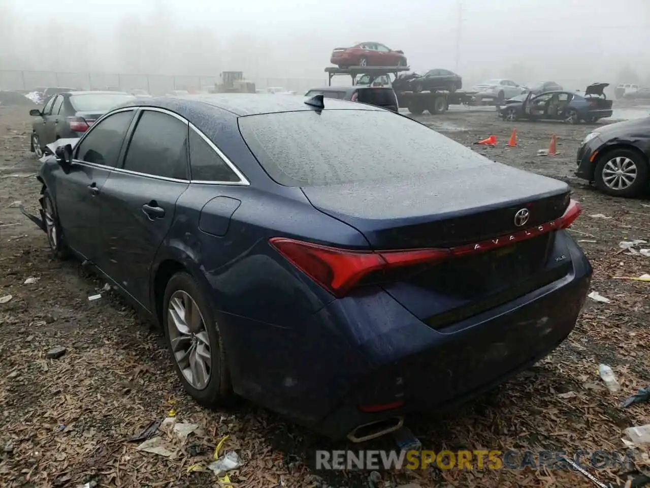 3 Photograph of a damaged car 4T1BZ1FB9KU005668 TOYOTA AVALON 2019