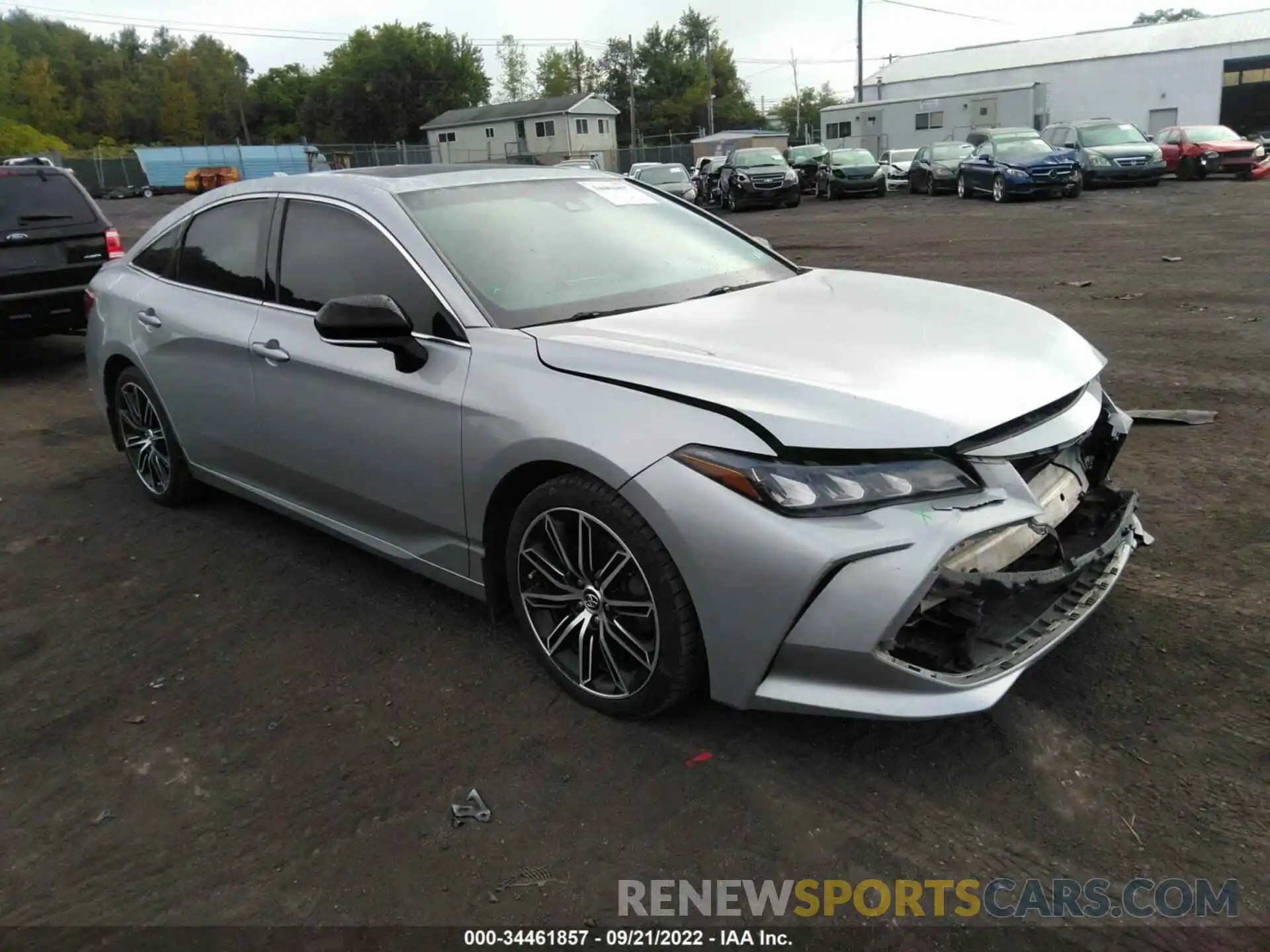 1 Photograph of a damaged car 4T1BZ1FB9KU010403 TOYOTA AVALON 2019