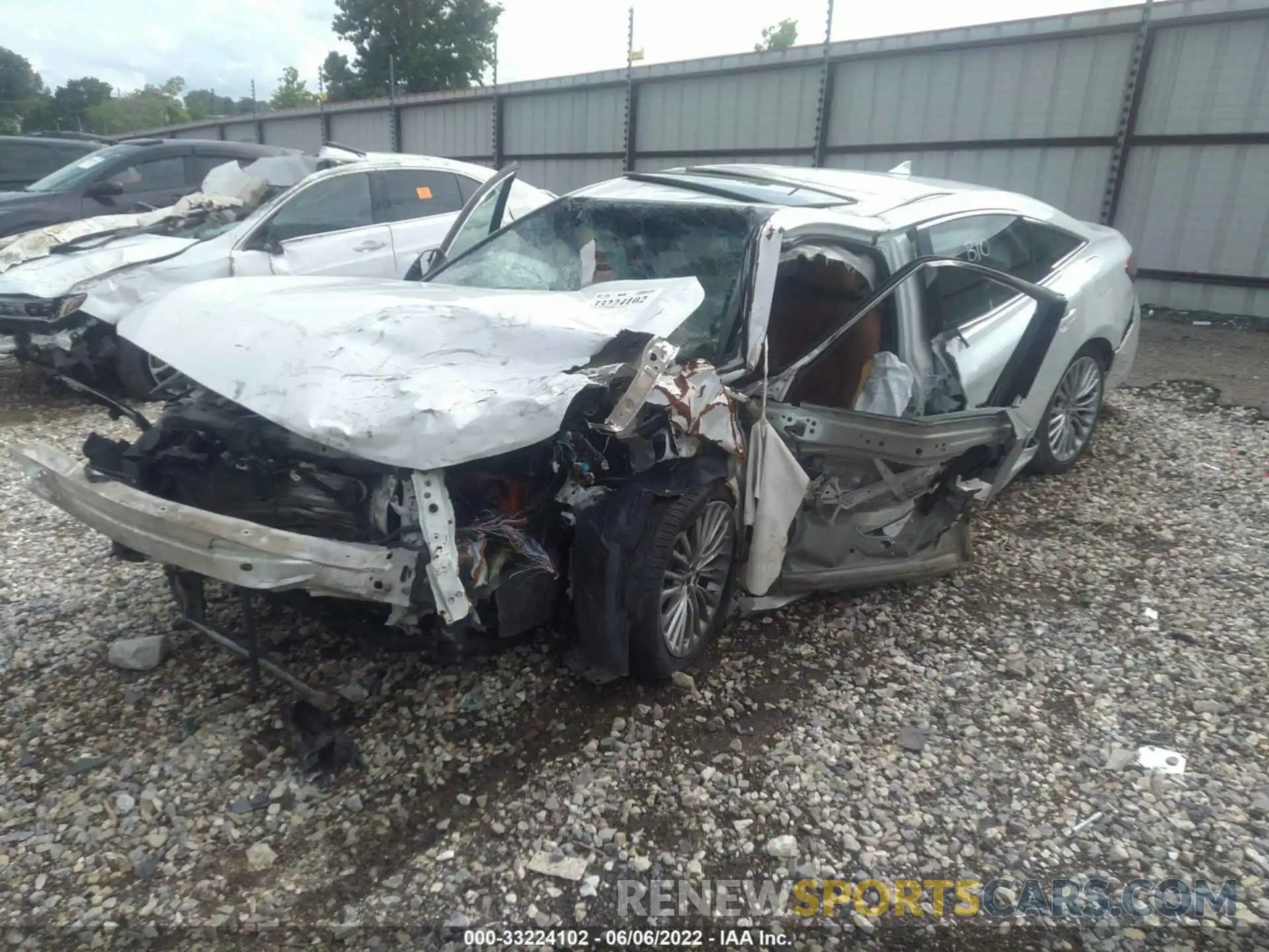 2 Photograph of a damaged car 4T1BZ1FB9KU010983 TOYOTA AVALON 2019