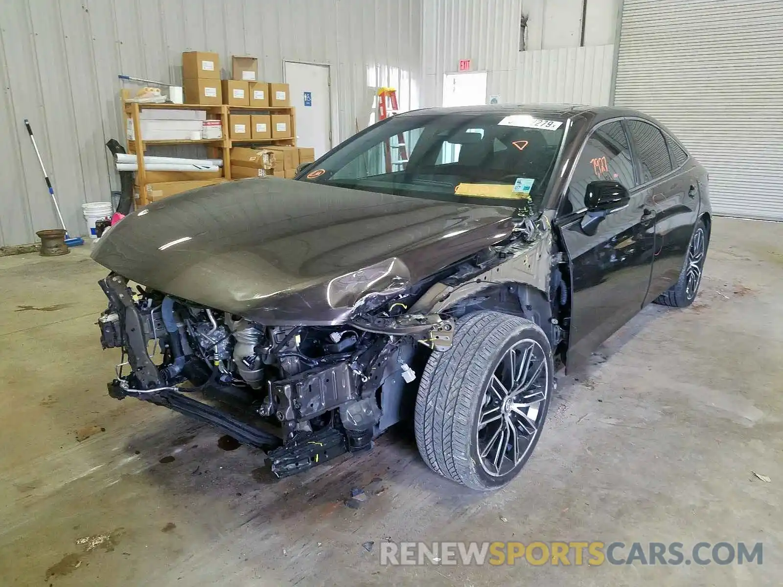 2 Photograph of a damaged car 4T1BZ1FB9KU011308 TOYOTA AVALON 2019