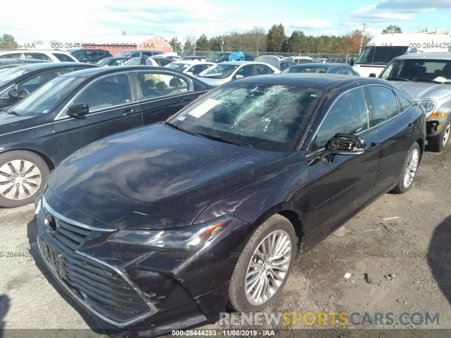 2 Photograph of a damaged car 4T1BZ1FB9KU012992 TOYOTA AVALON 2019