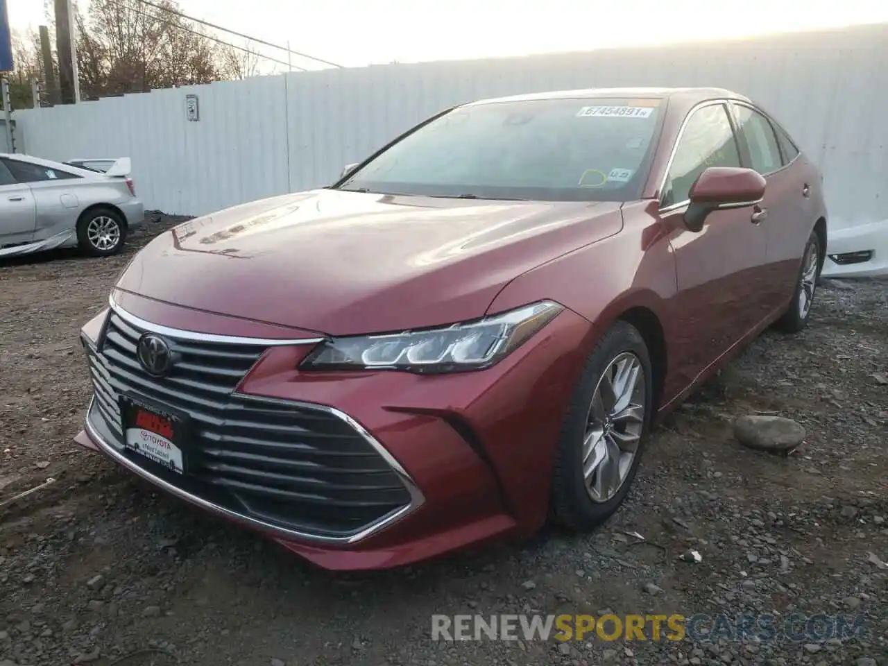 2 Photograph of a damaged car 4T1BZ1FB9KU016797 TOYOTA AVALON 2019