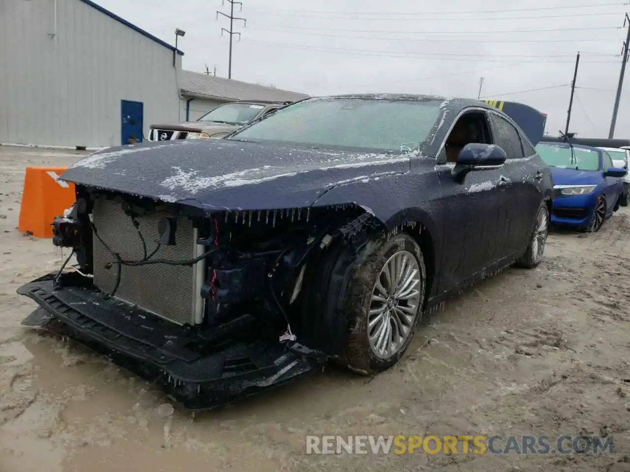 2 Photograph of a damaged car 4T1BZ1FB9KU019814 TOYOTA AVALON 2019