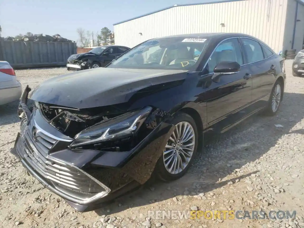 2 Фотография поврежденного автомобиля 4T1BZ1FB9KU029338 TOYOTA AVALON 2019