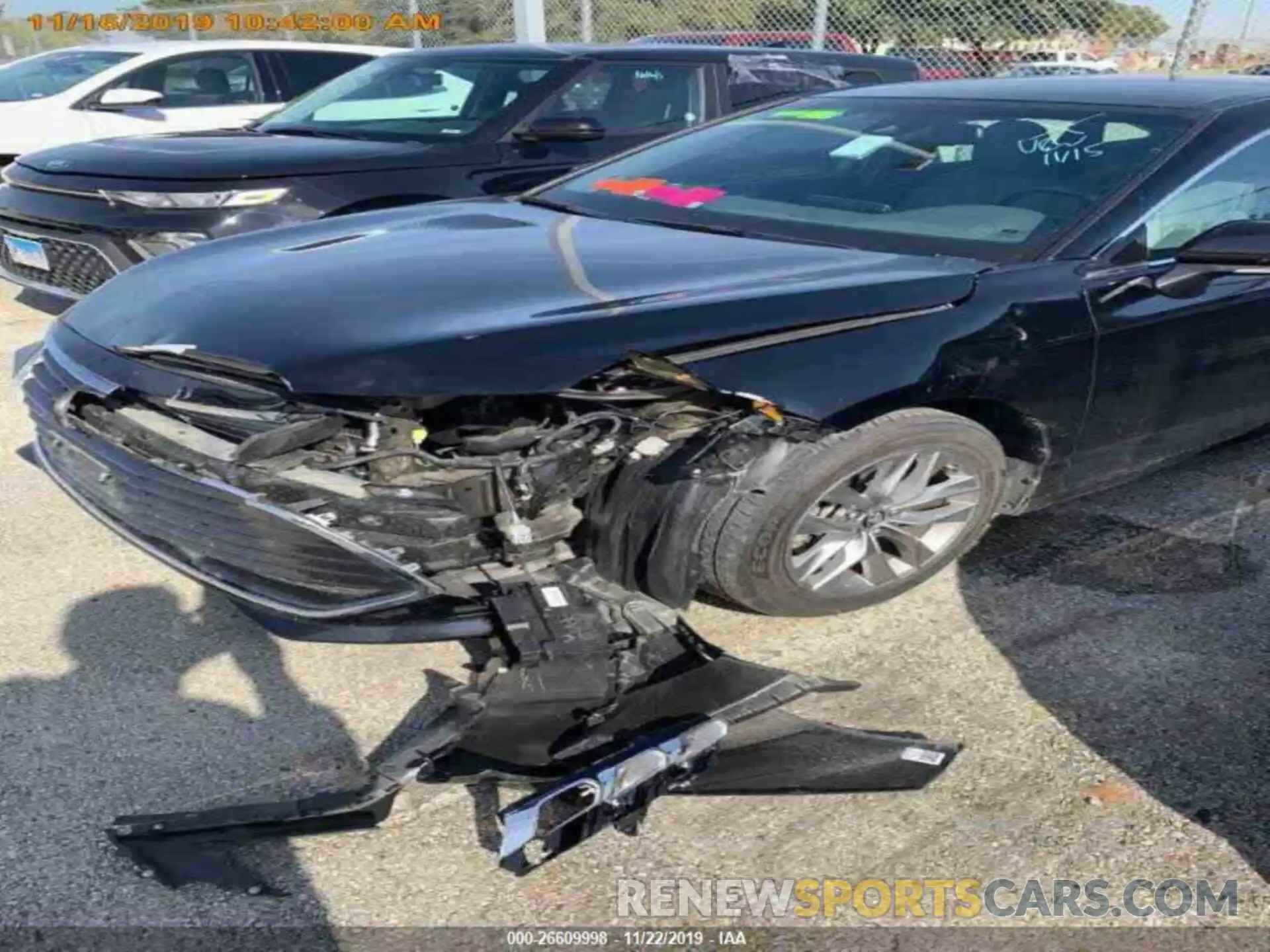 12 Photograph of a damaged car 4T1BZ1FB9KU033048 TOYOTA AVALON 2019