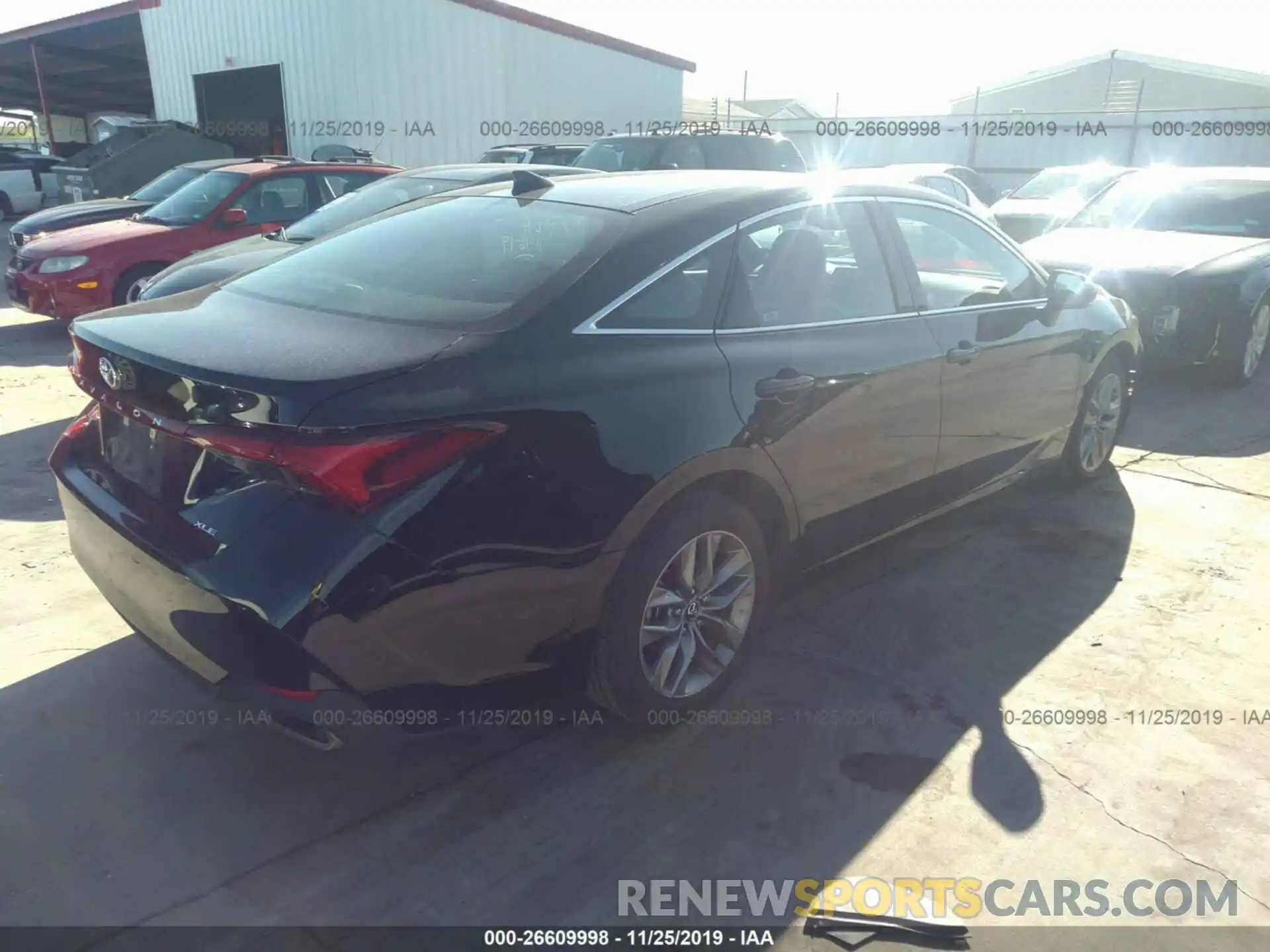 4 Photograph of a damaged car 4T1BZ1FB9KU033048 TOYOTA AVALON 2019