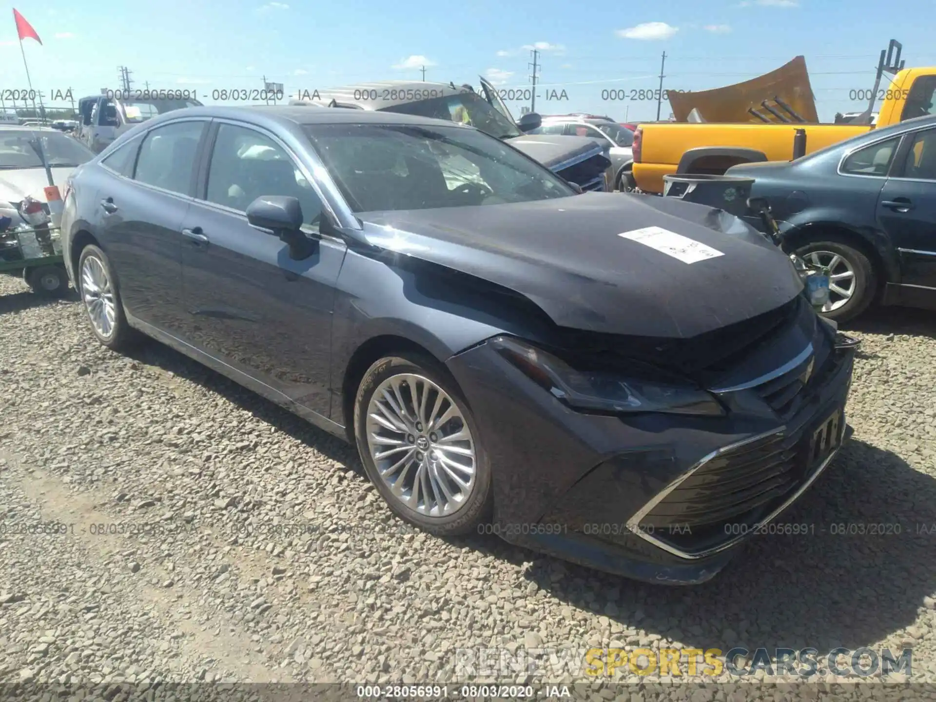 1 Photograph of a damaged car 4T1BZ1FBXKU001449 TOYOTA AVALON 2019