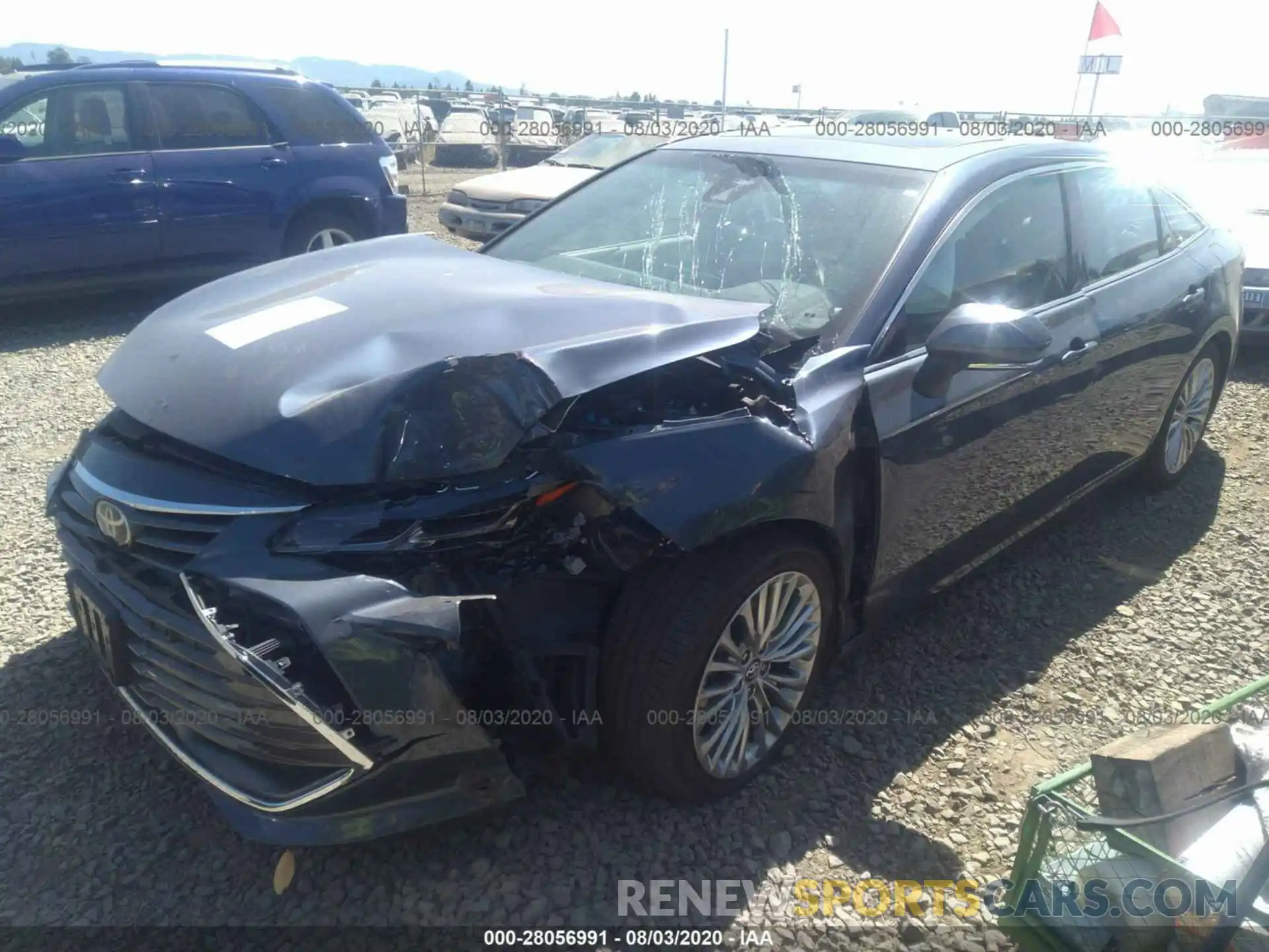 2 Photograph of a damaged car 4T1BZ1FBXKU001449 TOYOTA AVALON 2019