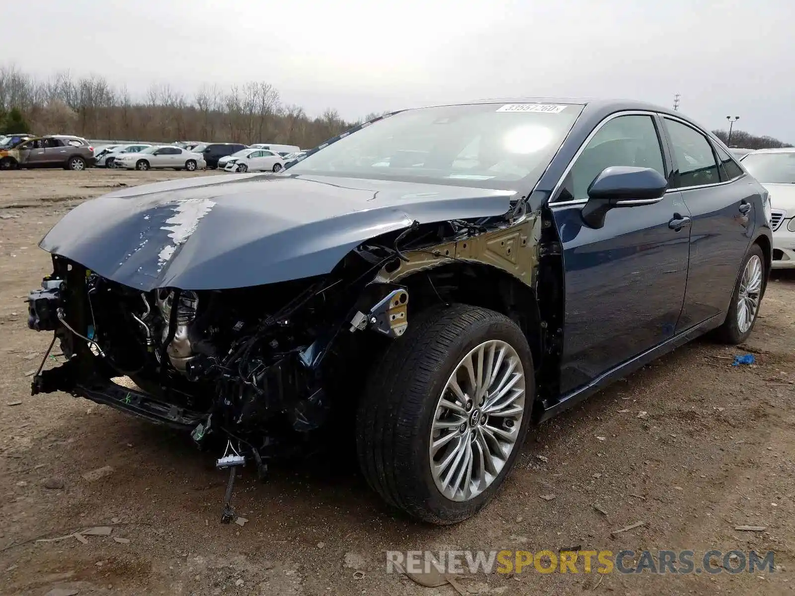 2 Photograph of a damaged car 4T1BZ1FBXKU002780 TOYOTA AVALON 2019