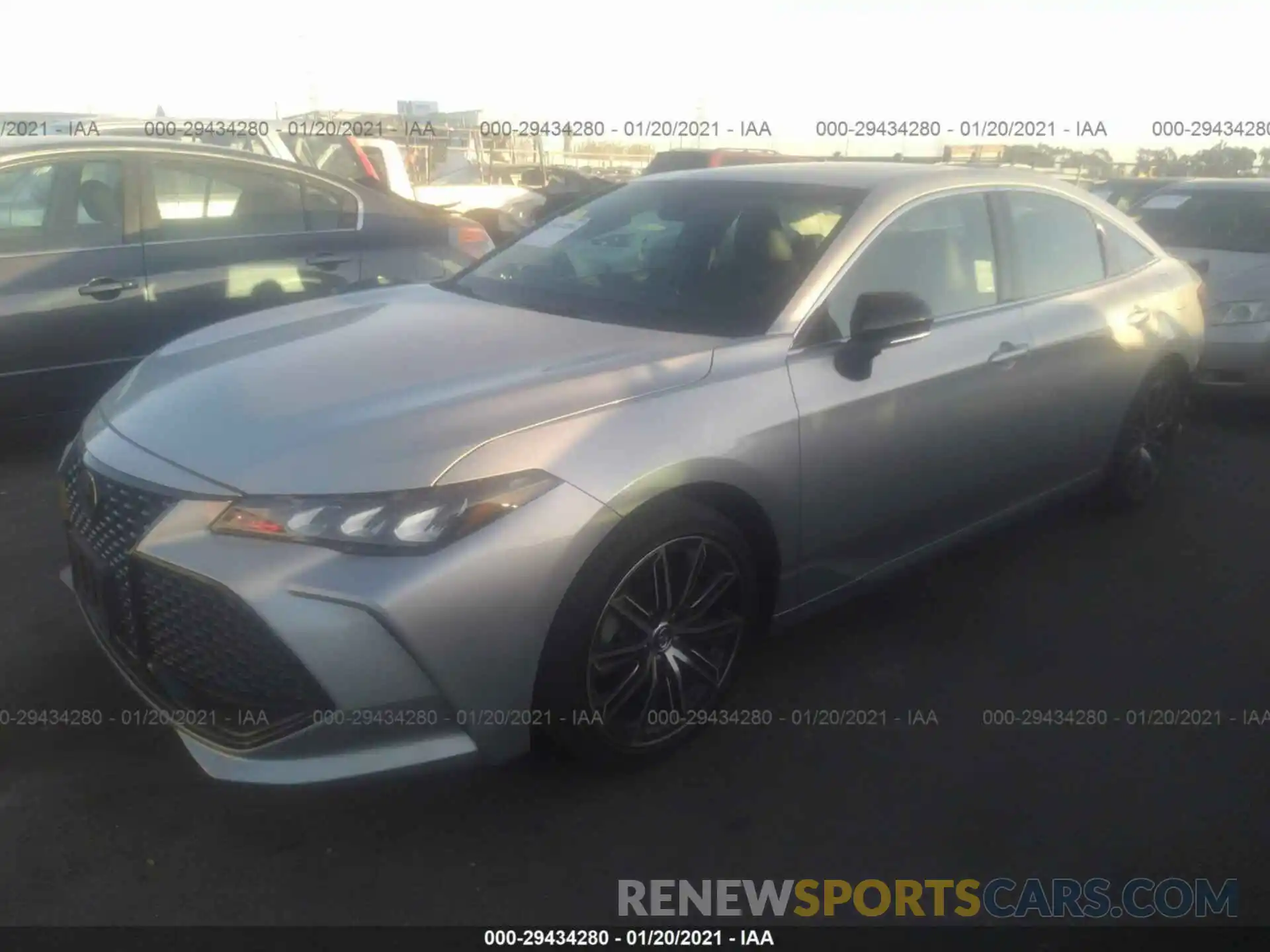 2 Photograph of a damaged car 4T1BZ1FBXKU002830 TOYOTA AVALON 2019